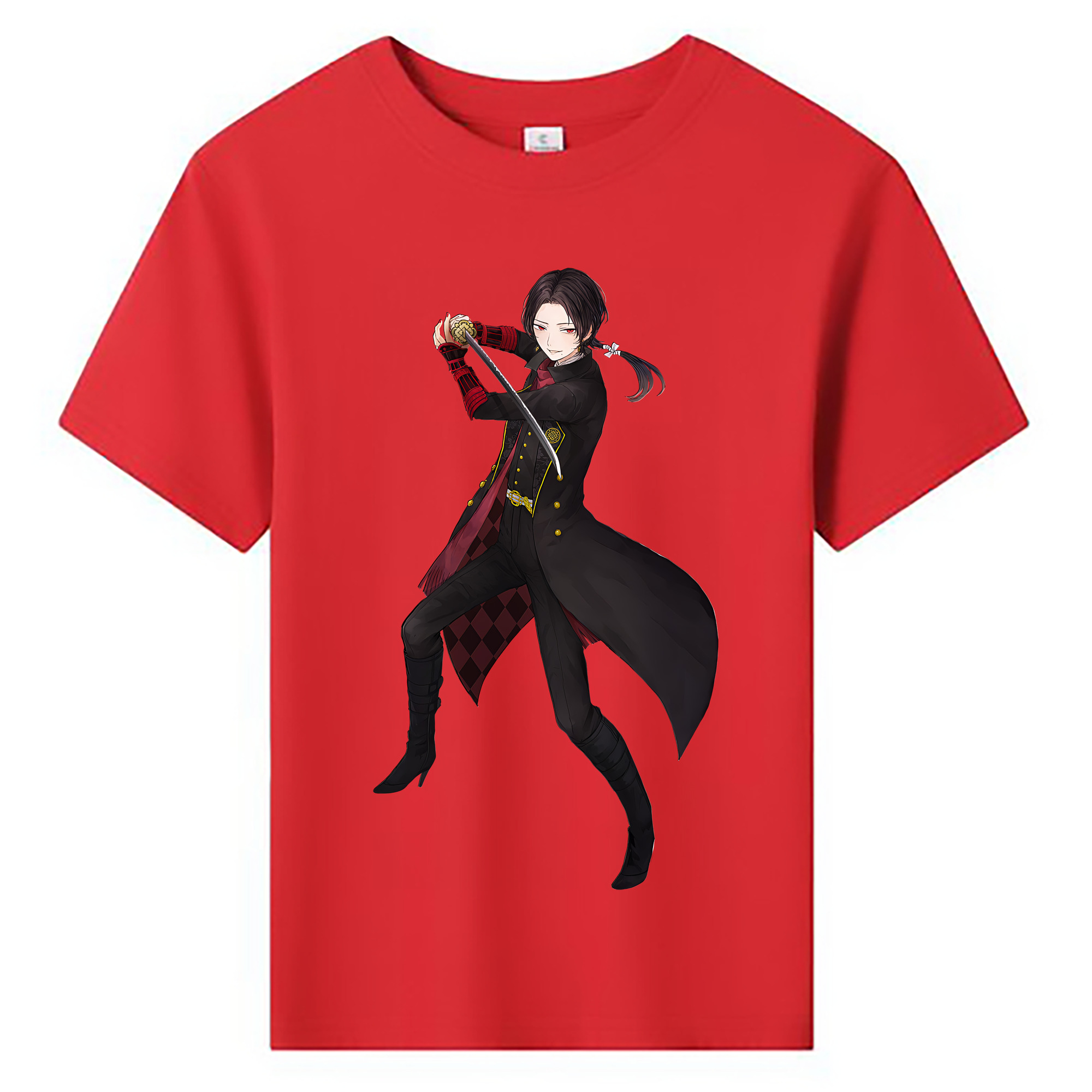 （画像用） 刀剣乱舞 Touken Ranbu 綿100％キッズTシャツ（フロントプリント）