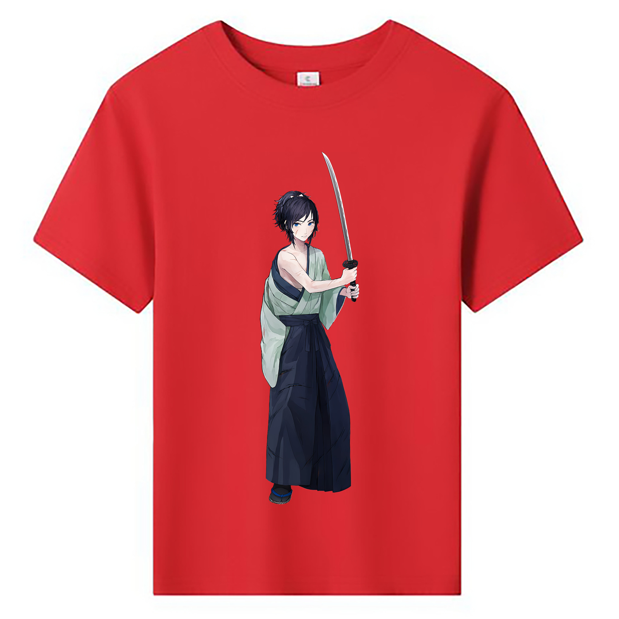 （画像用） 刀剣乱舞 Touken Ranbu 綿100％キッズTシャツ（フロントプリント）