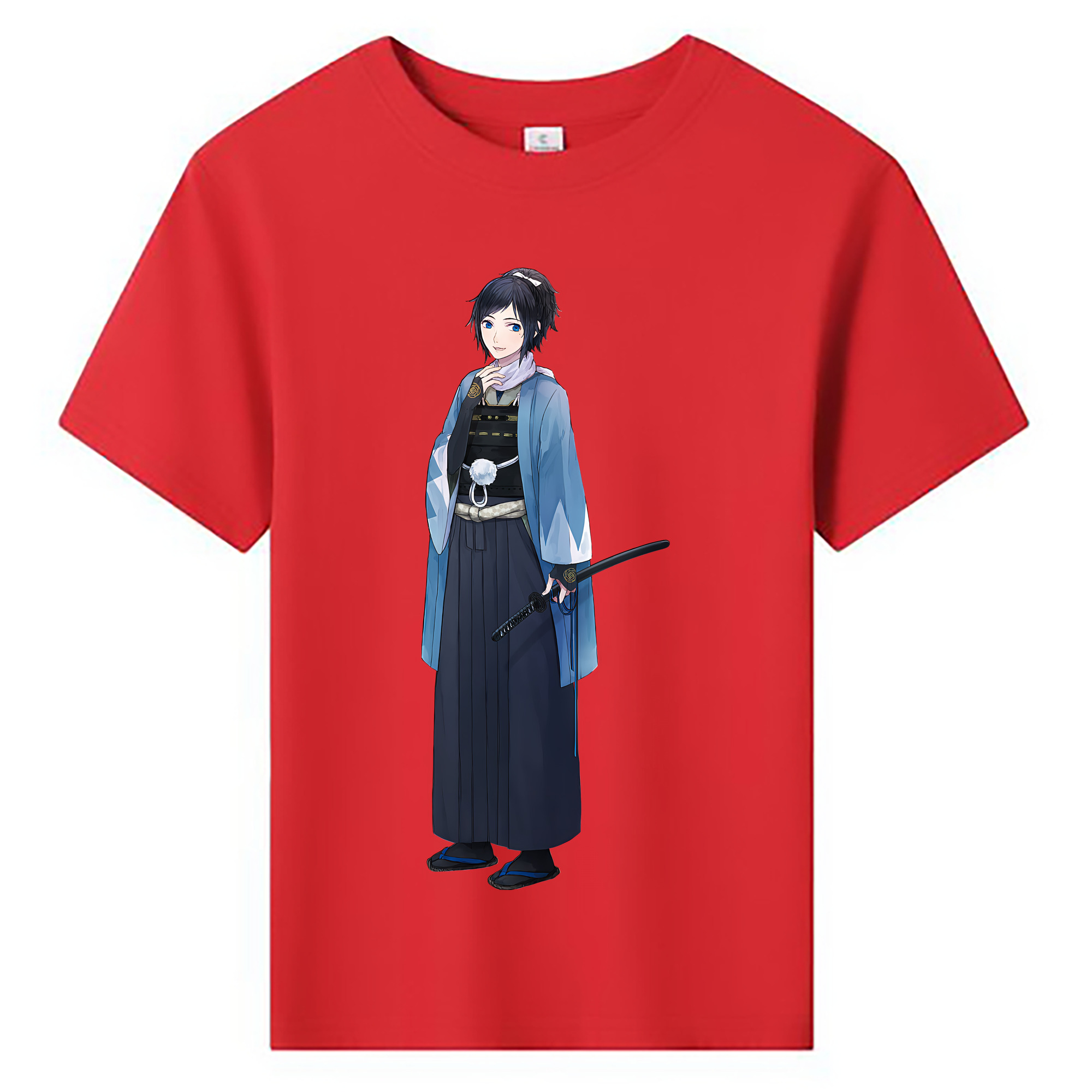 （画像用） 刀剣乱舞 Touken Ranbu 綿100％キッズTシャツ（フロントプリント）