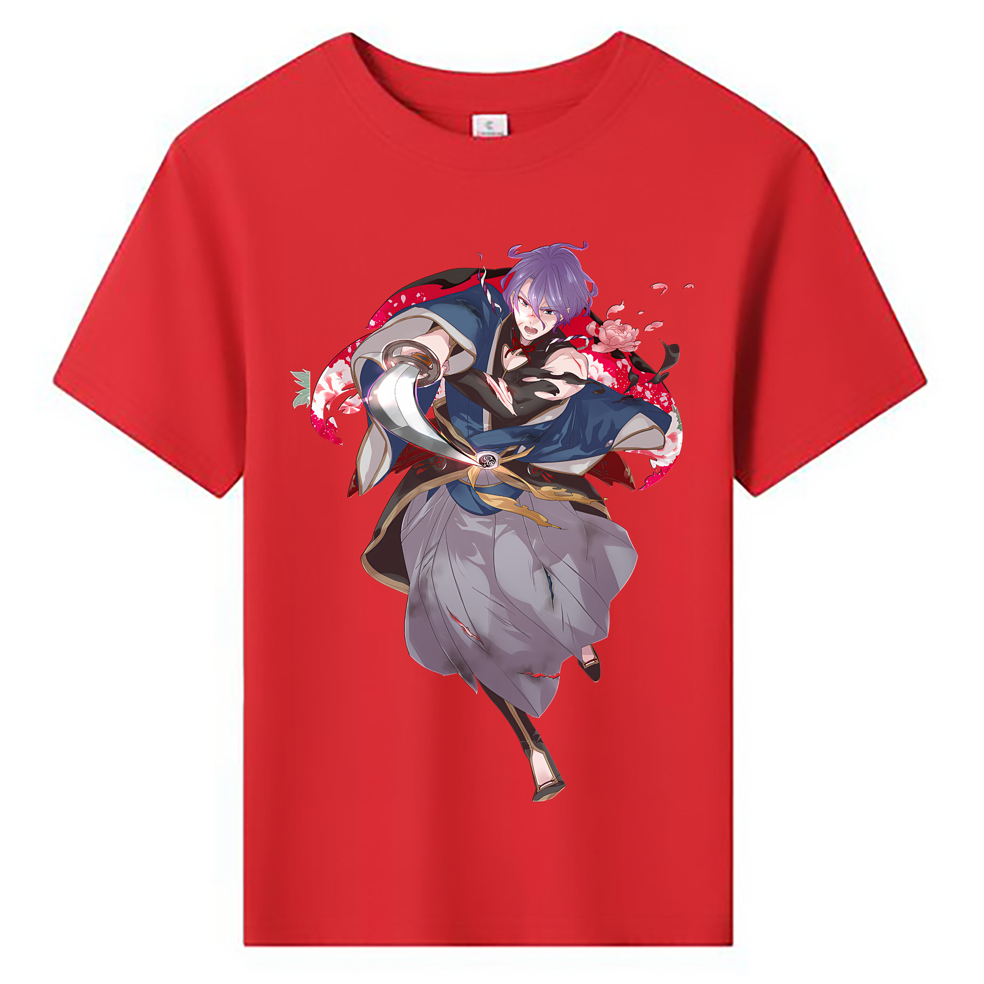 （画像用） 刀剣乱舞 Touken Ranbu 綿100％キッズTシャツ（フロントプリント）