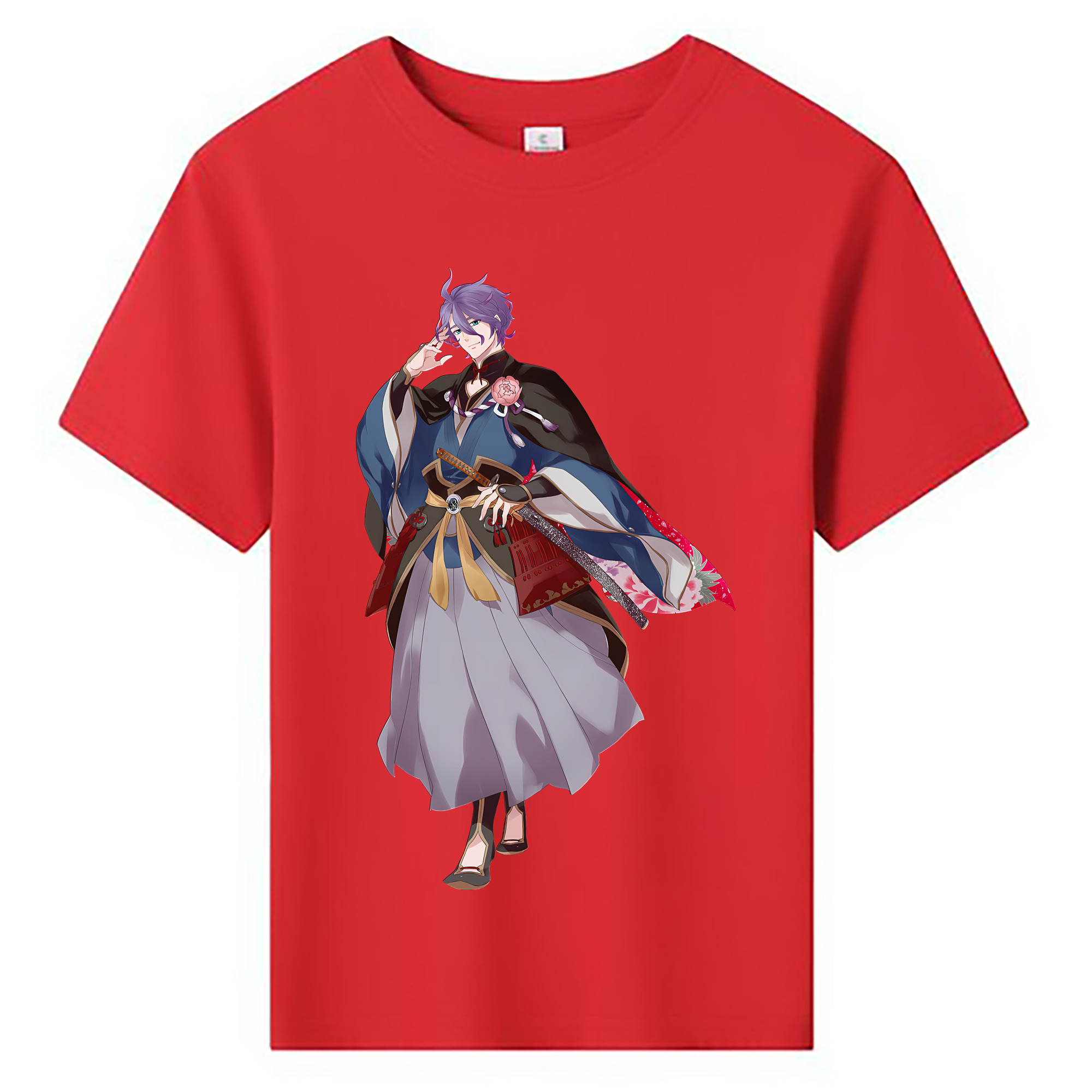 （画像用） 刀剣乱舞 Touken Ranbu 綿100％キッズTシャツ（フロントプリント）