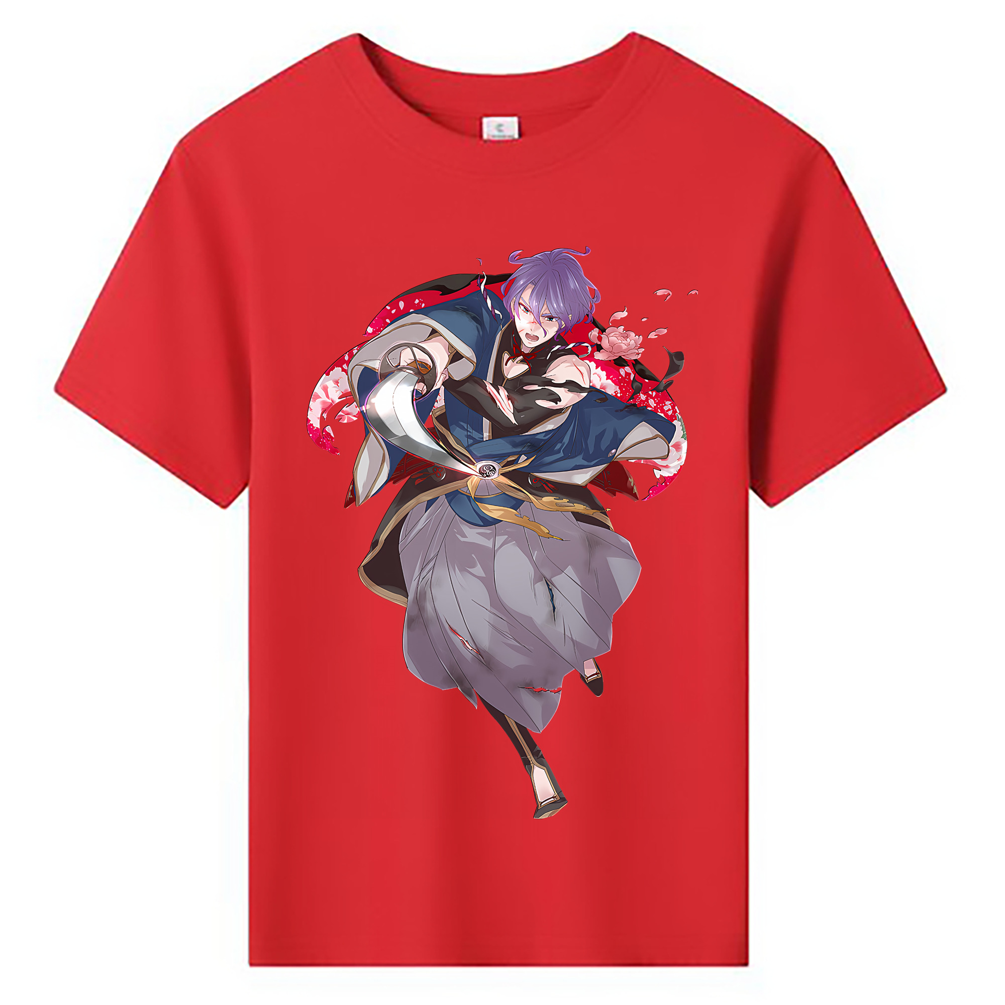 （画像用） 刀剣乱舞 Touken Ranbu 綿100％キッズTシャツ（フロントプリント）