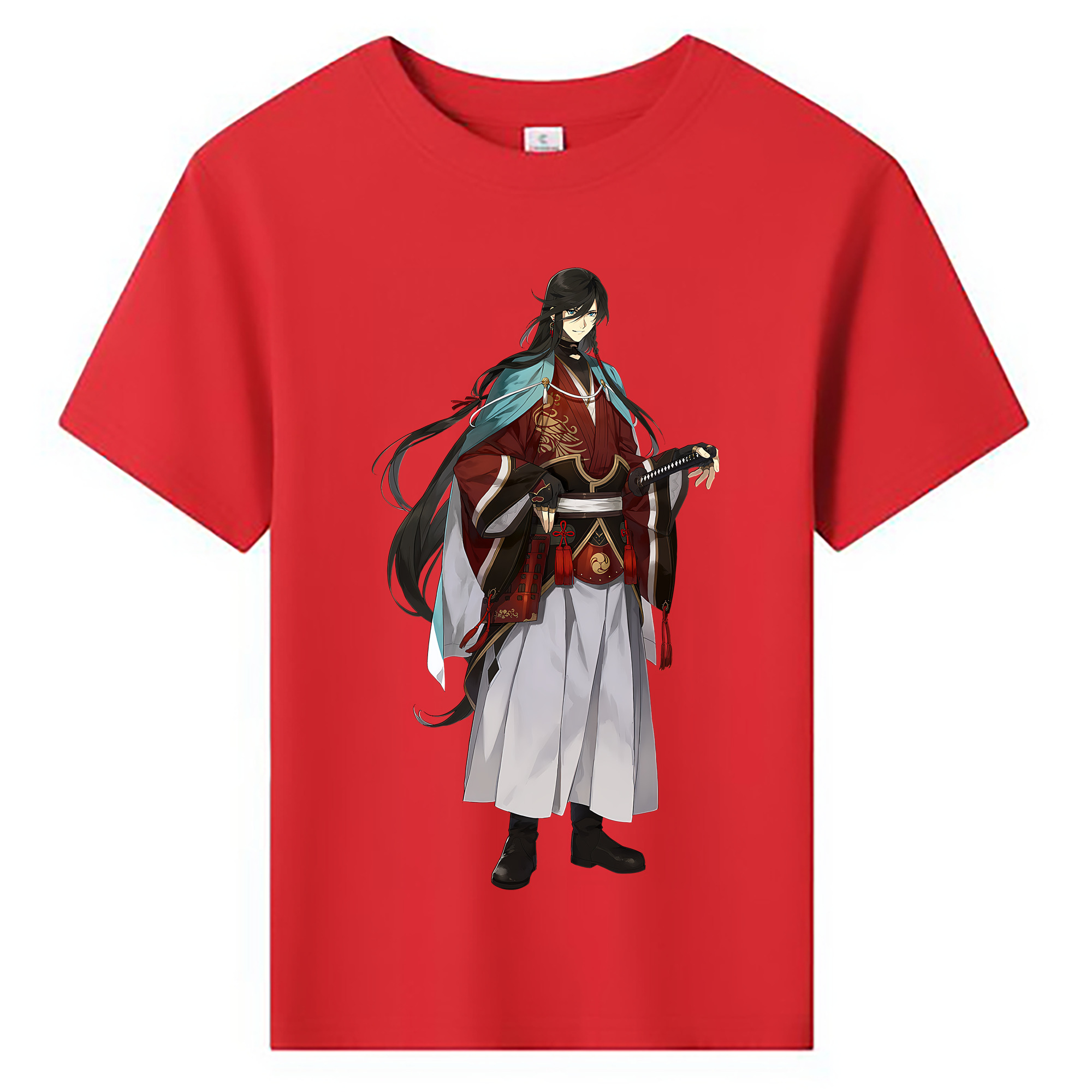 （画像用） 刀剣乱舞 Touken Ranbu 綿100％キッズTシャツ（フロントプリント）