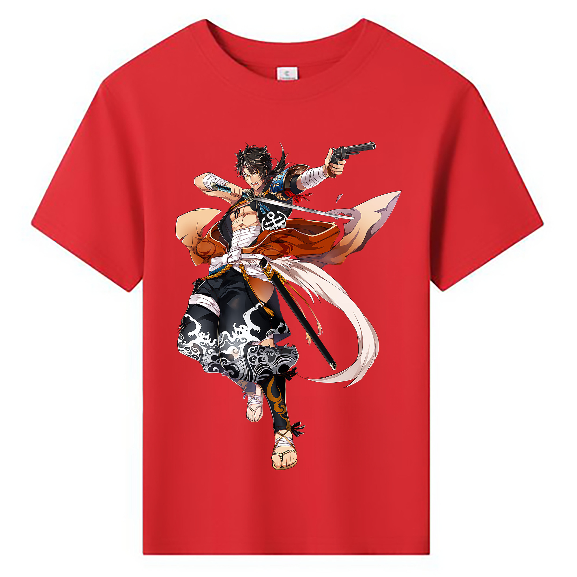 （画像用） 刀剣乱舞 Touken Ranbu 綿100％キッズTシャツ（フロントプリント）