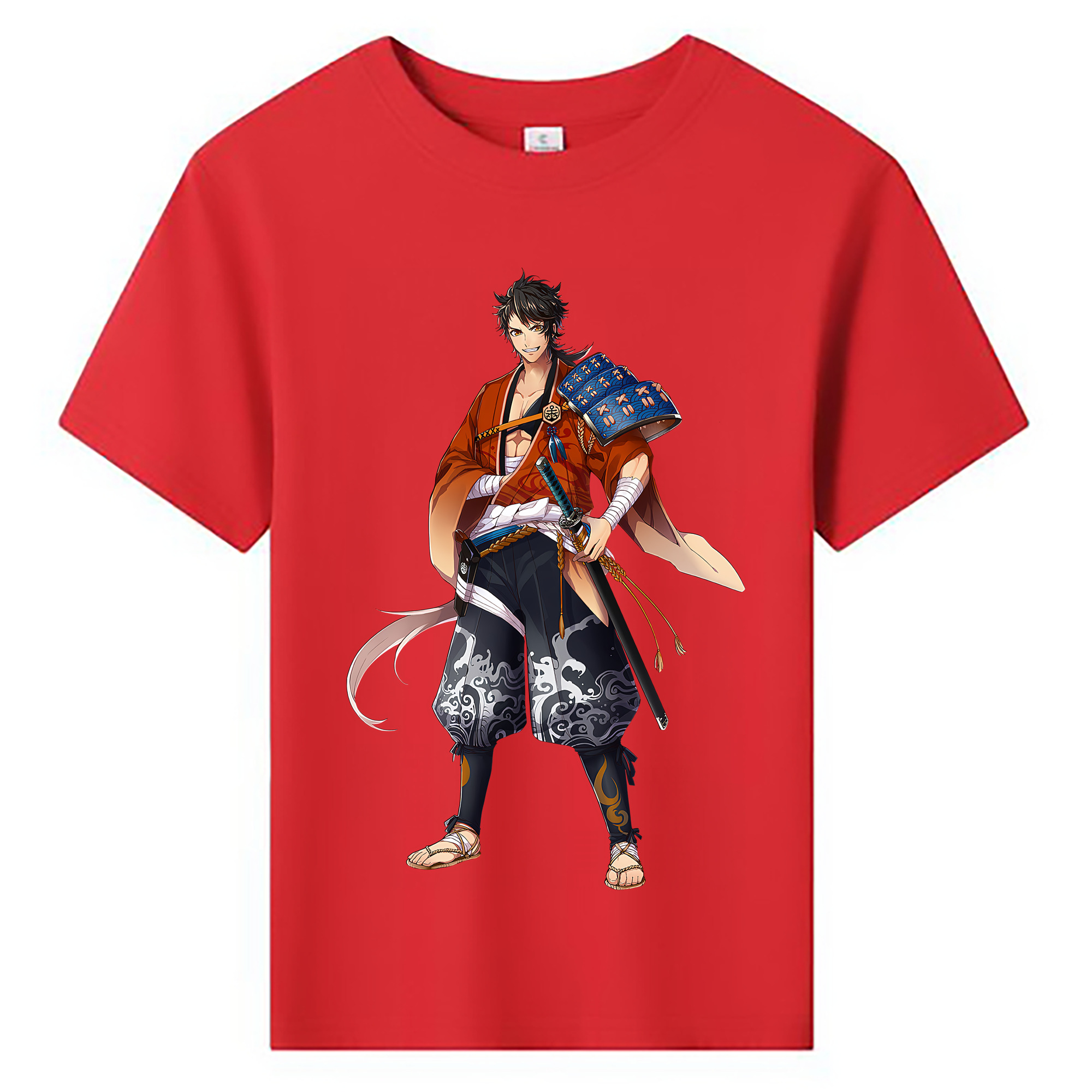 （画像用） 刀剣乱舞 Touken Ranbu 綿100％キッズTシャツ（フロントプリント）
