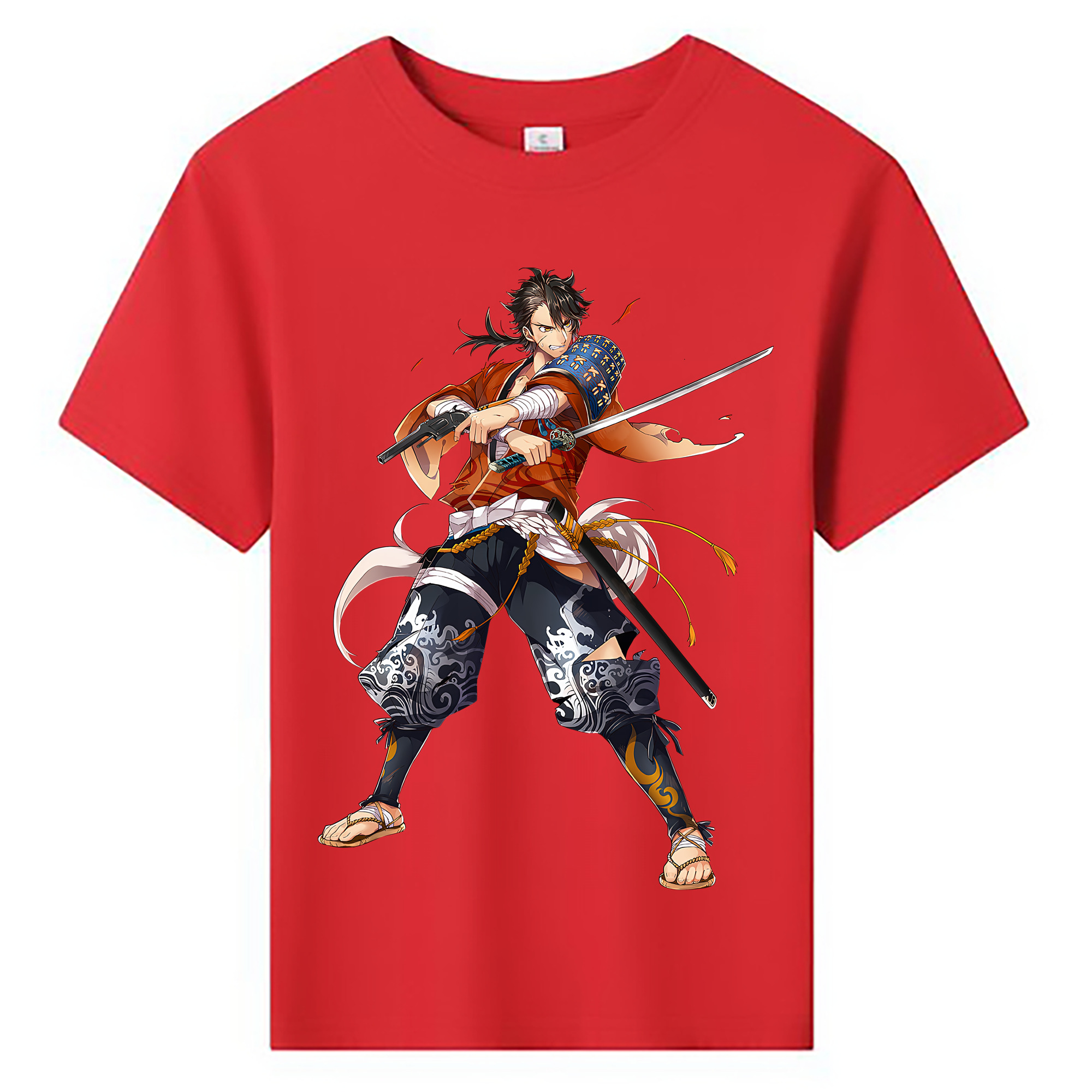 （画像用） 刀剣乱舞 Touken Ranbu 綿100％キッズTシャツ（フロントプリント）