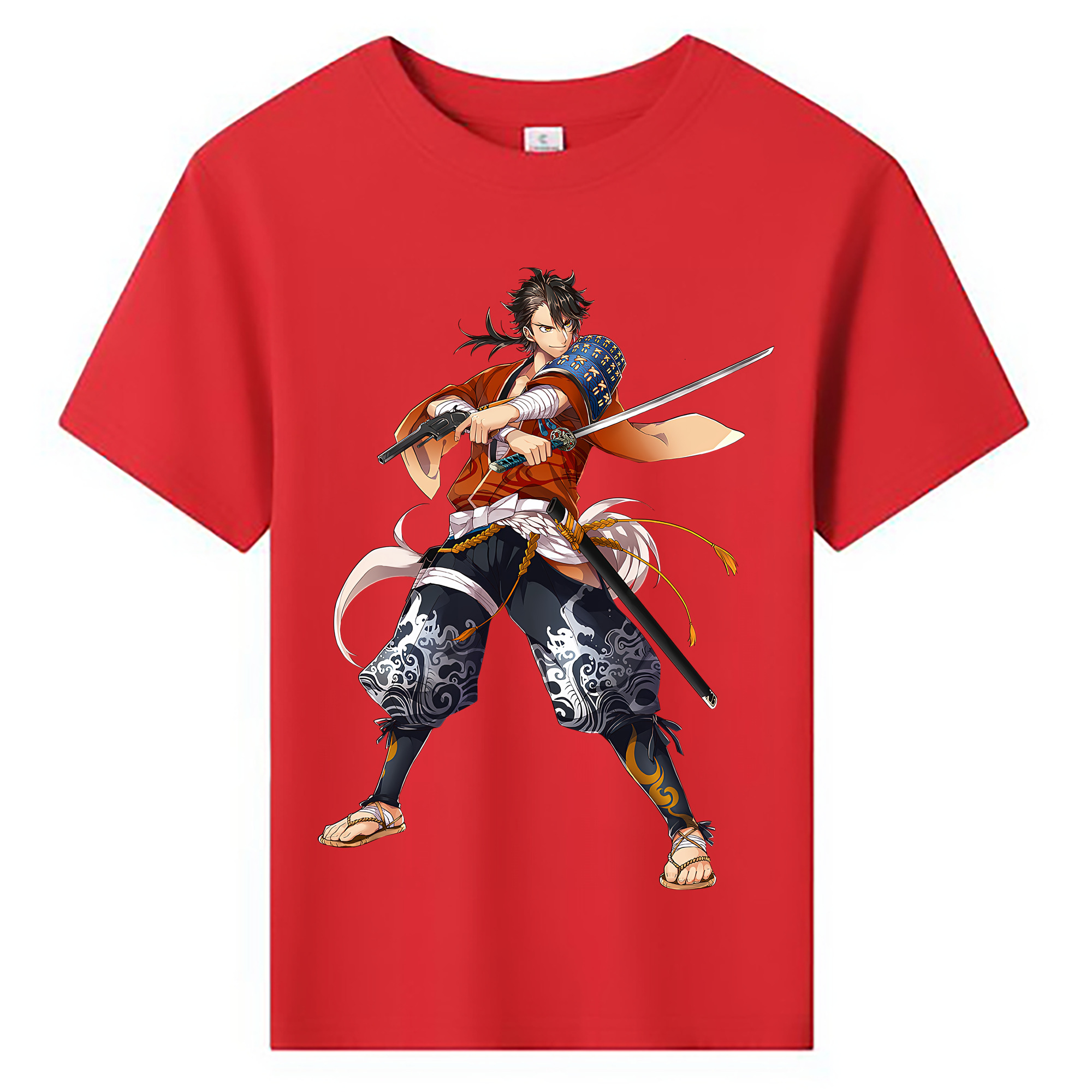 （画像用） 刀剣乱舞 Touken Ranbu 綿100％キッズTシャツ（フロントプリント）