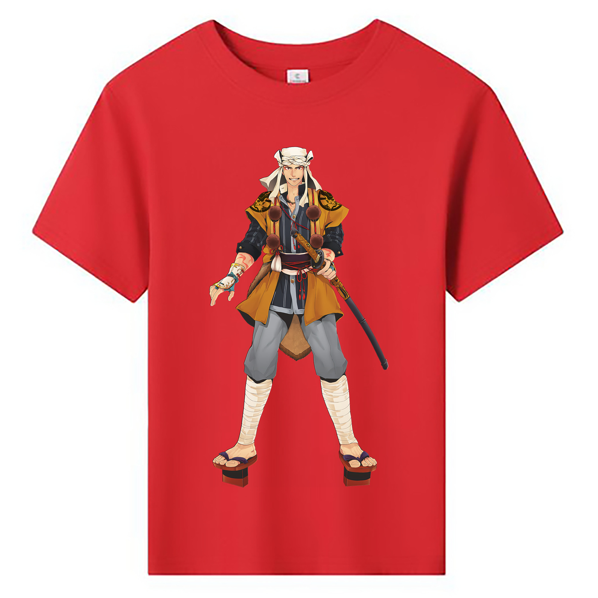 （画像用） 刀剣乱舞 Touken Ranbu 綿100％キッズTシャツ（フロントプリント）