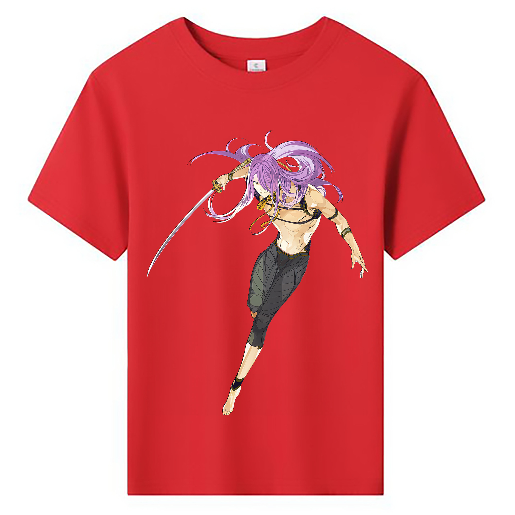 （画像用） 刀剣乱舞 Touken Ranbu 綿100％キッズTシャツ（フロントプリント）