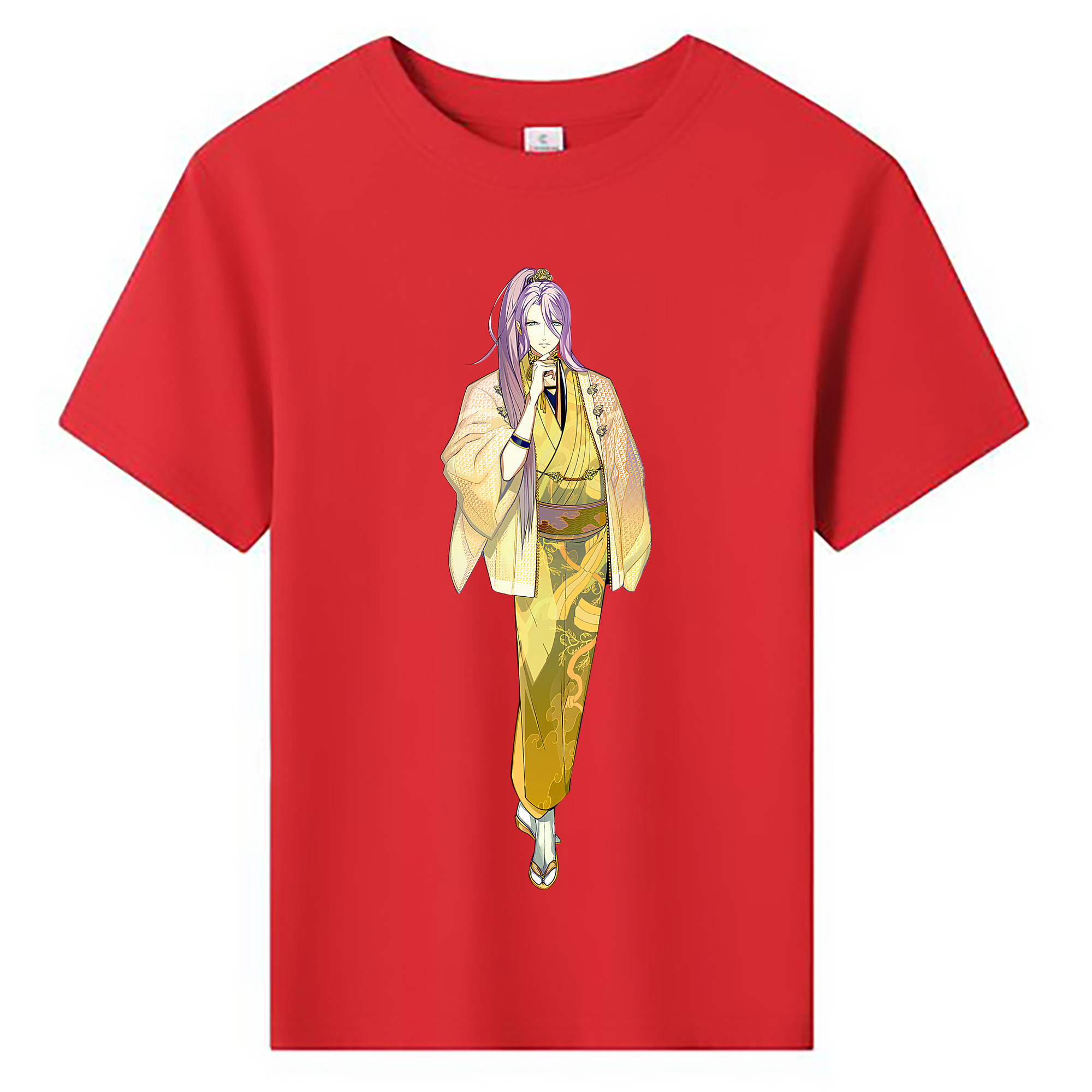 （画像用） 刀剣乱舞 Touken Ranbu 綿100％キッズTシャツ（フロントプリント）