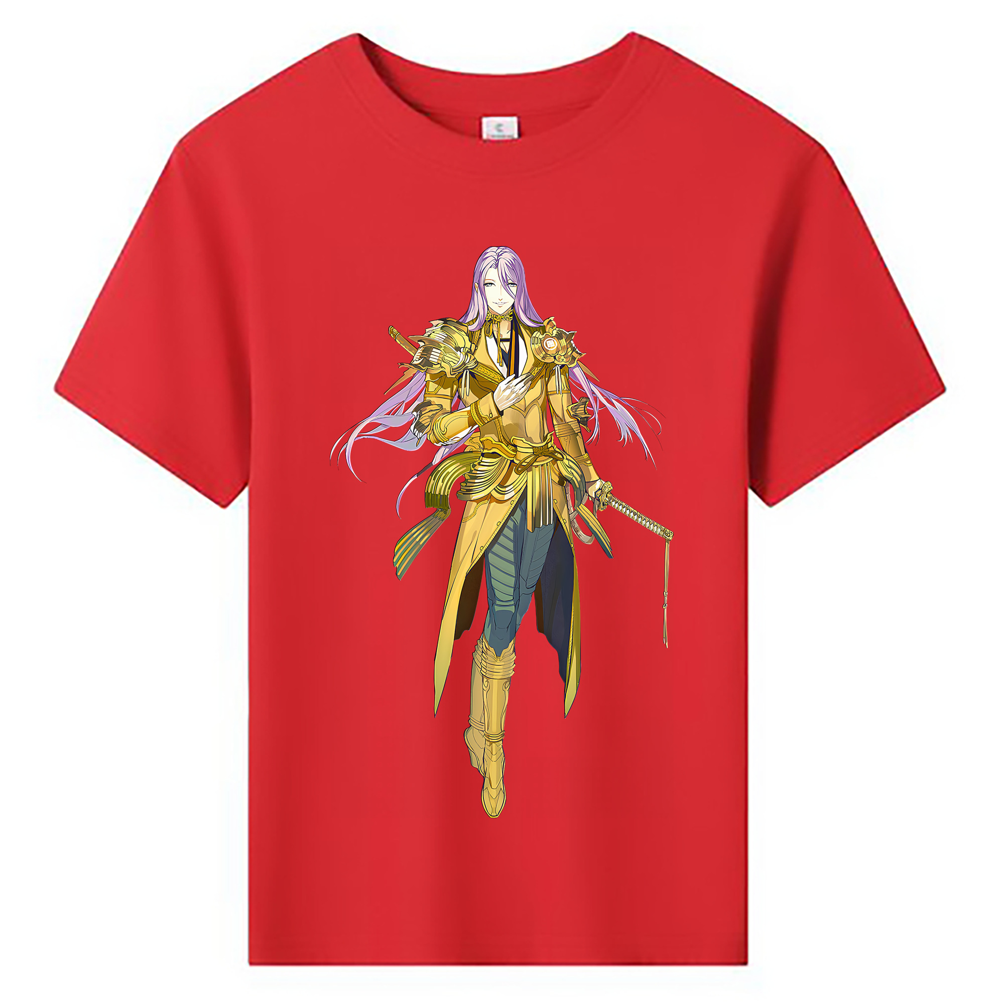 （画像用） 刀剣乱舞 Touken Ranbu 綿100％キッズTシャツ（フロントプリント）