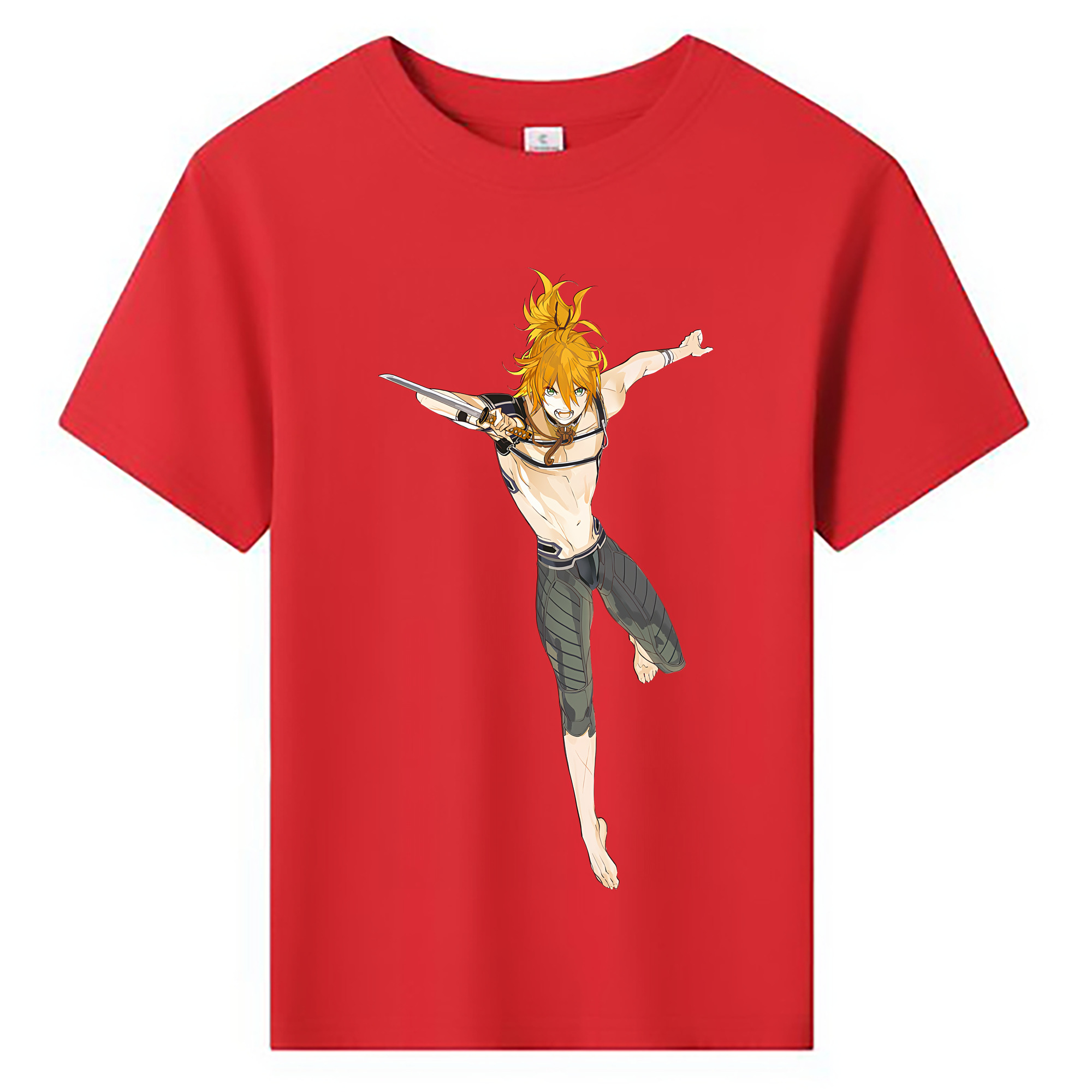 （画像用） 刀剣乱舞 Touken Ranbu 綿100％キッズTシャツ（フロントプリント）