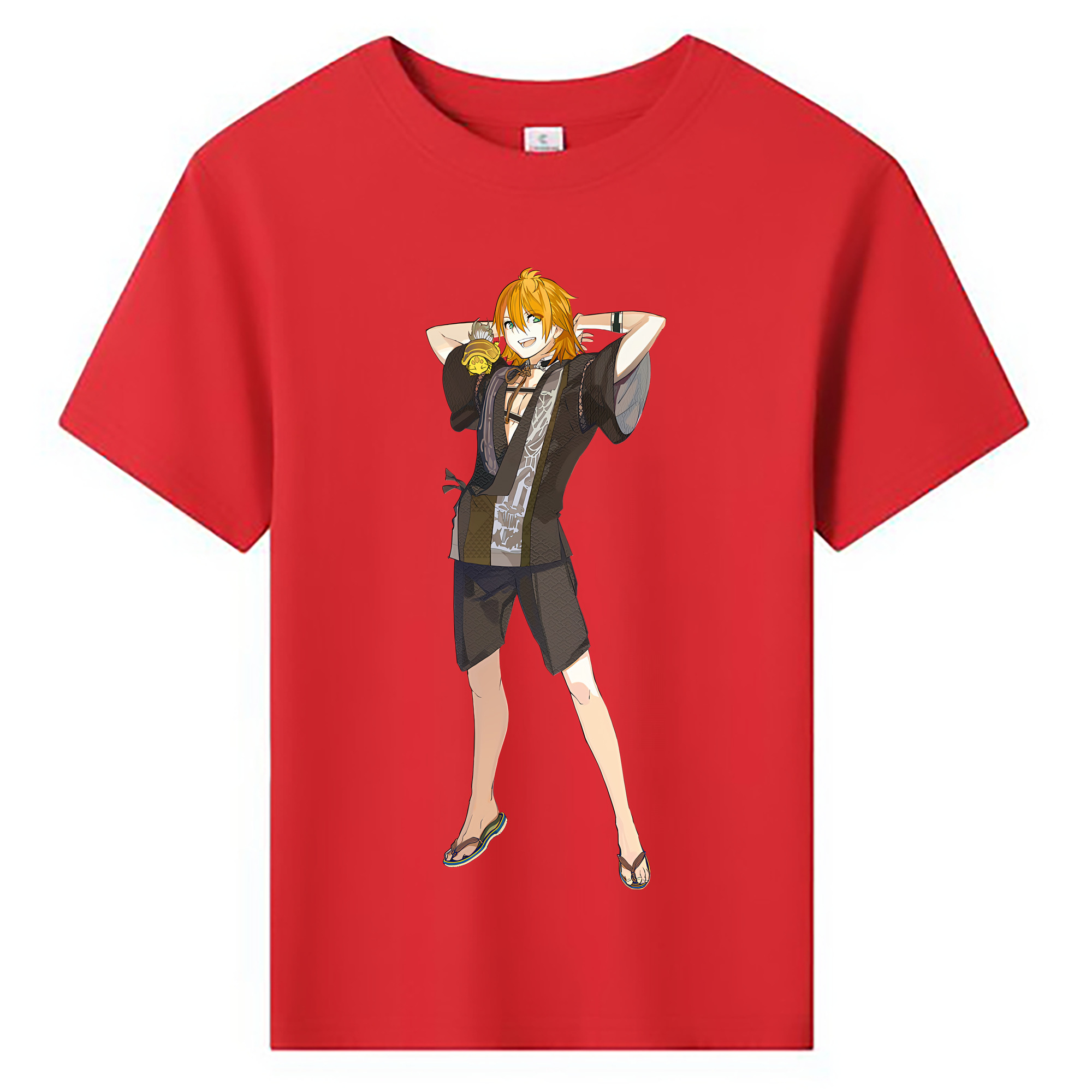 （画像用） 刀剣乱舞 Touken Ranbu 綿100％キッズTシャツ（フロントプリント）