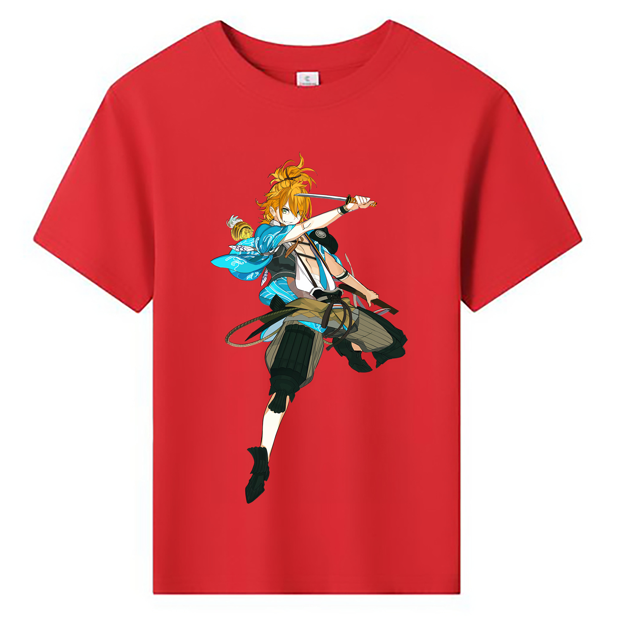 （画像用） 刀剣乱舞 Touken Ranbu 綿100％キッズTシャツ（フロントプリント）