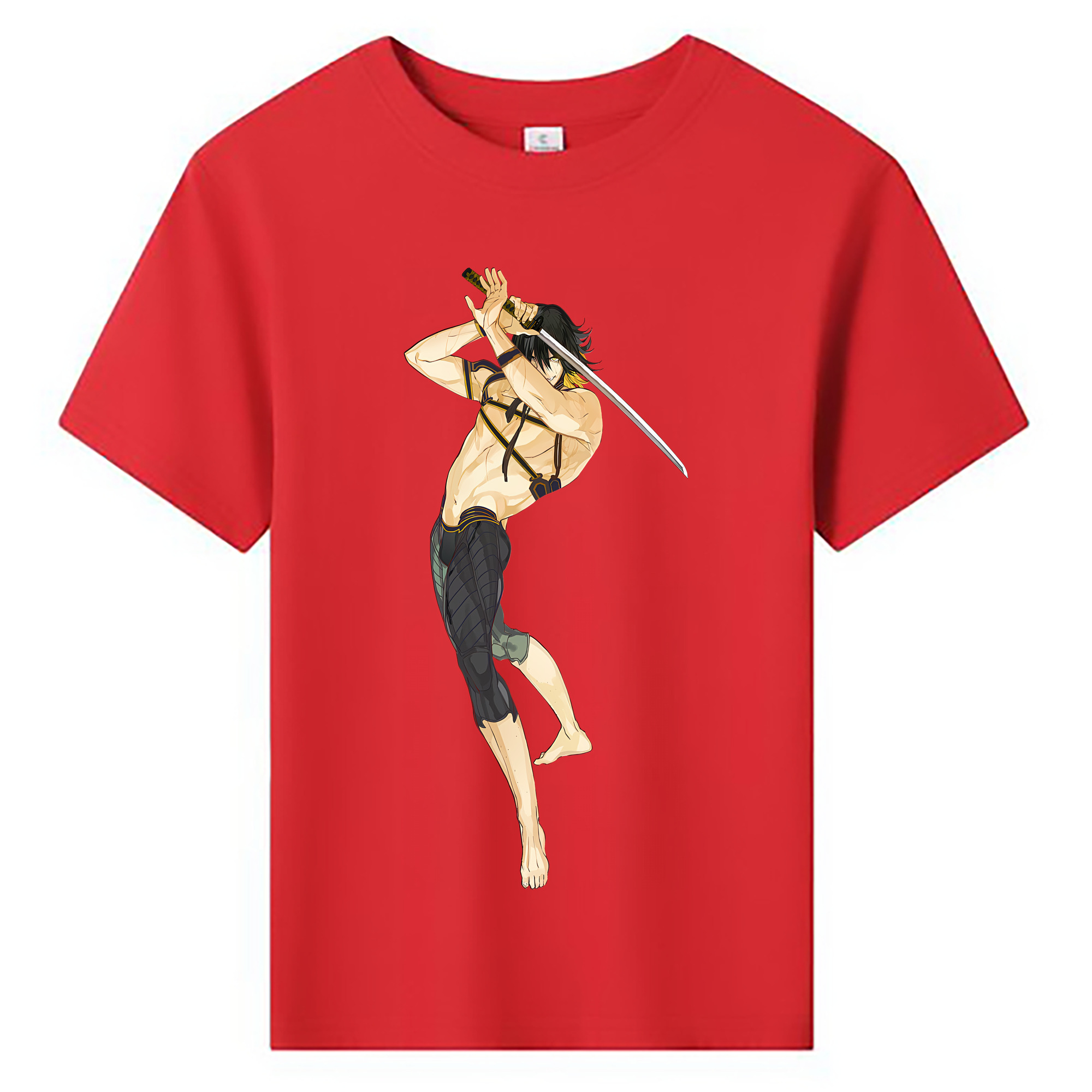 （画像用） 刀剣乱舞 Touken Ranbu 綿100％キッズTシャツ（フロントプリント）