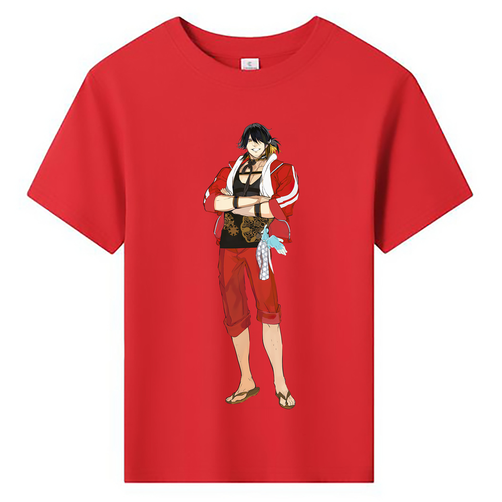（画像用） 刀剣乱舞 Touken Ranbu 綿100％キッズTシャツ（フロントプリント）