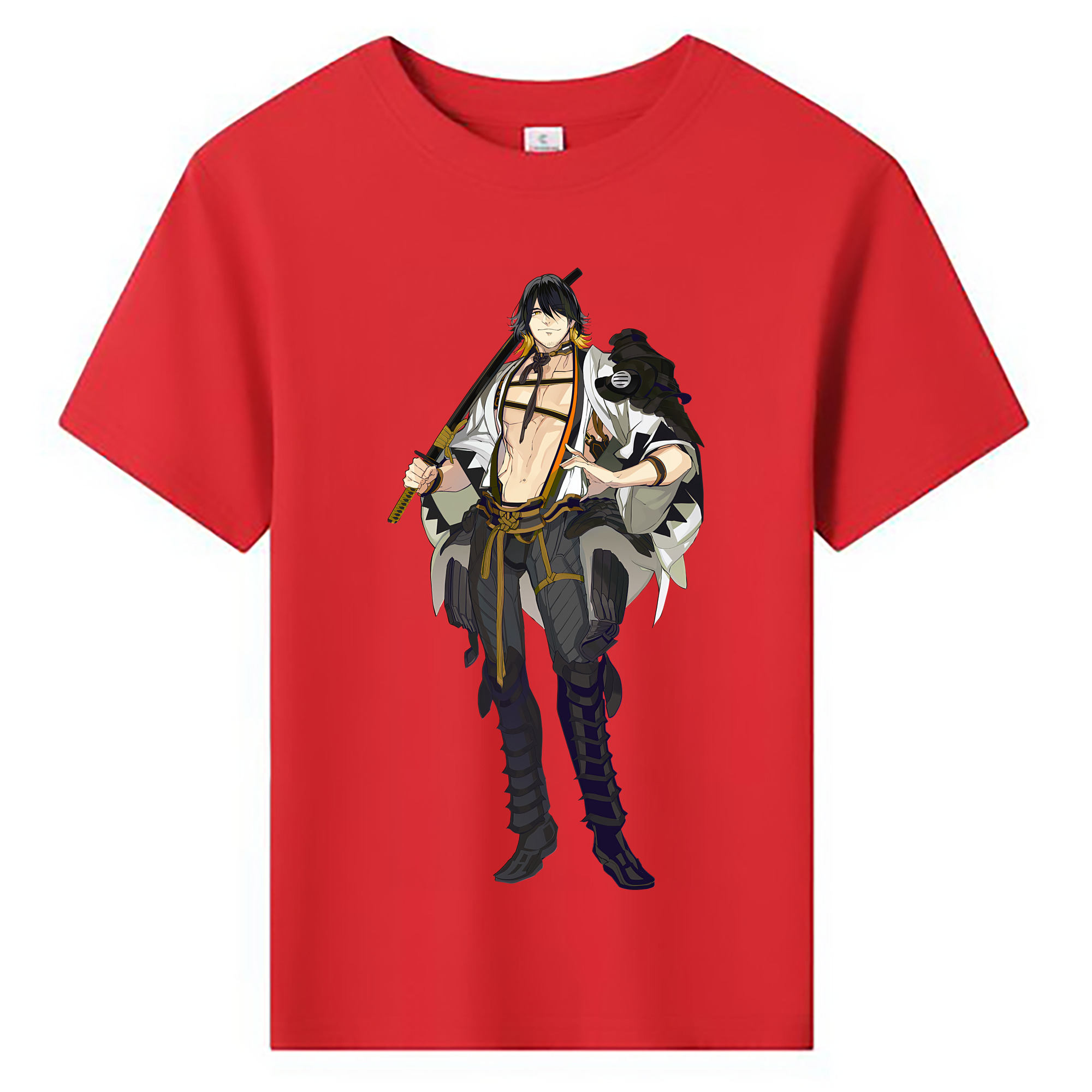 （画像用） 刀剣乱舞 Touken Ranbu 綿100％キッズTシャツ（フロントプリント）