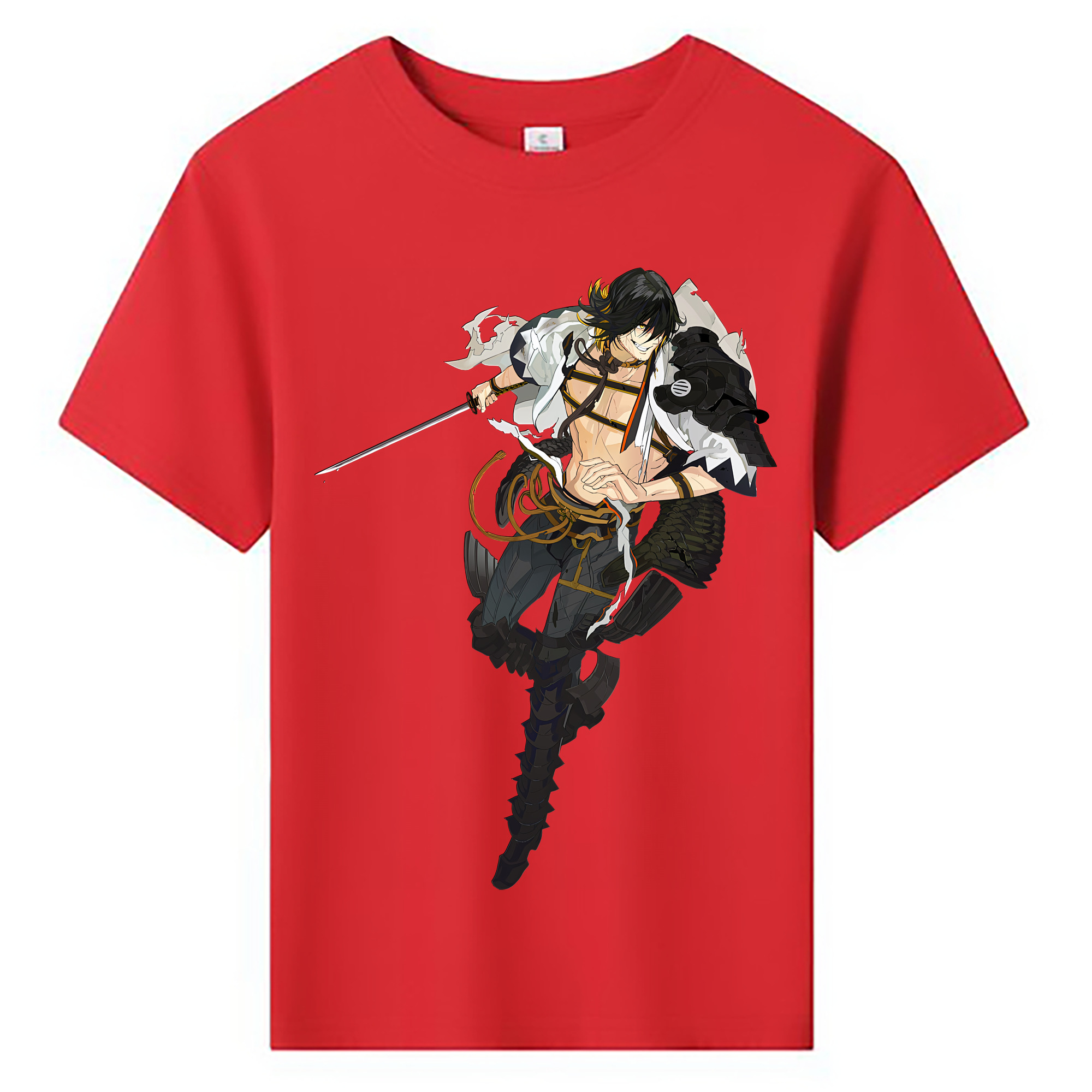 （画像用） 刀剣乱舞 Touken Ranbu 綿100％キッズTシャツ（フロントプリント）