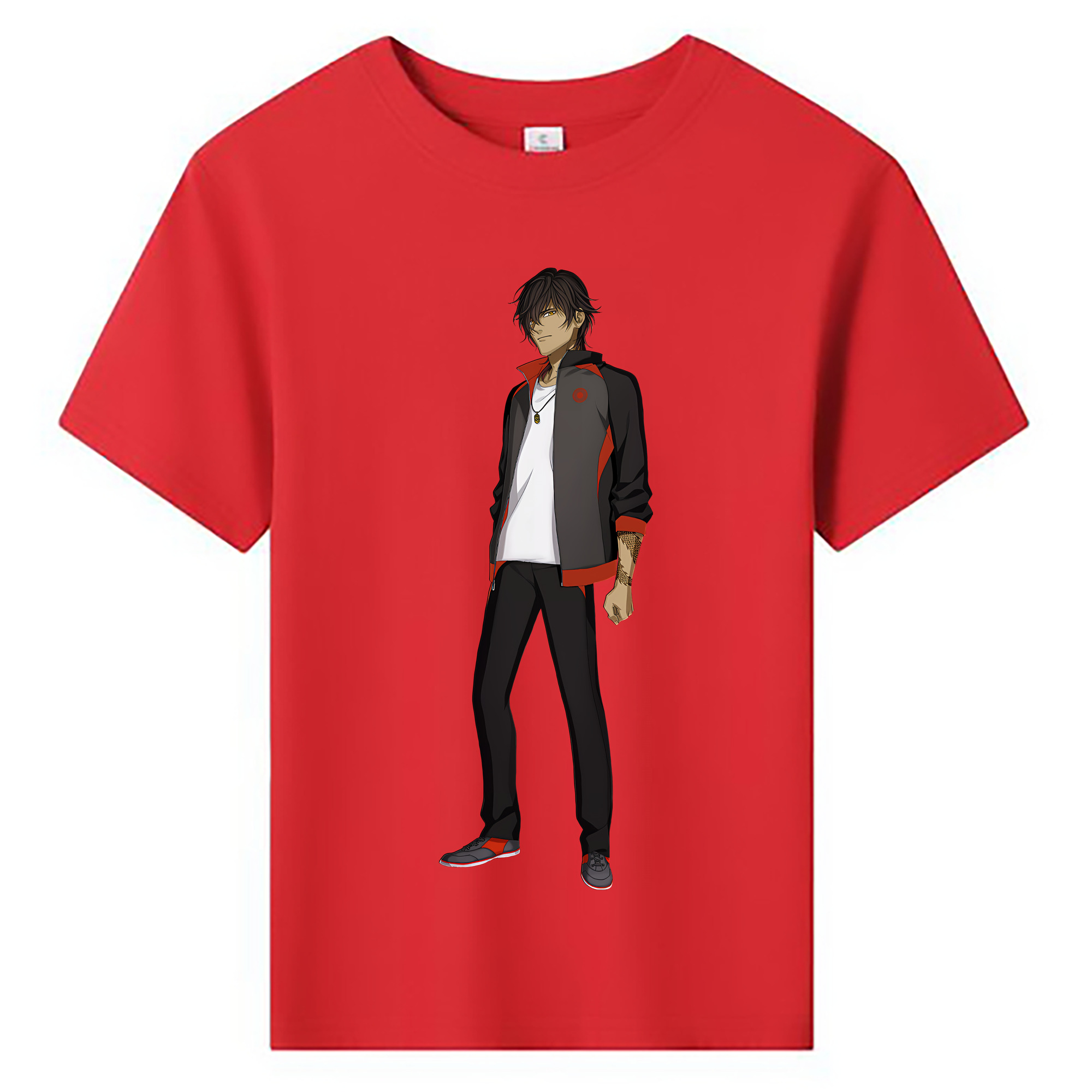 （画像用） 刀剣乱舞 Touken Ranbu 綿100％キッズTシャツ（フロントプリント）
