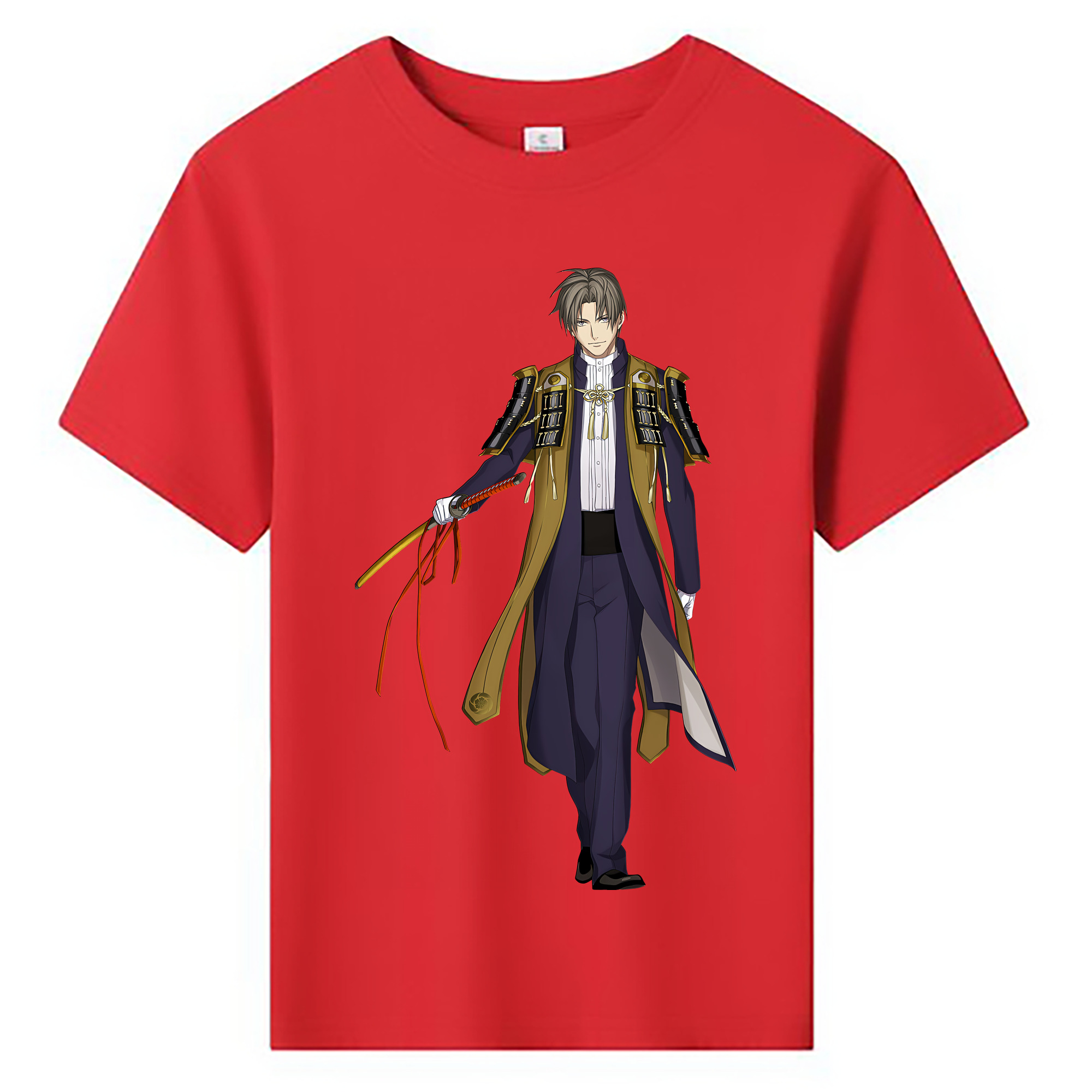 （画像用） 刀剣乱舞 Touken Ranbu 綿100％キッズTシャツ（フロントプリント）