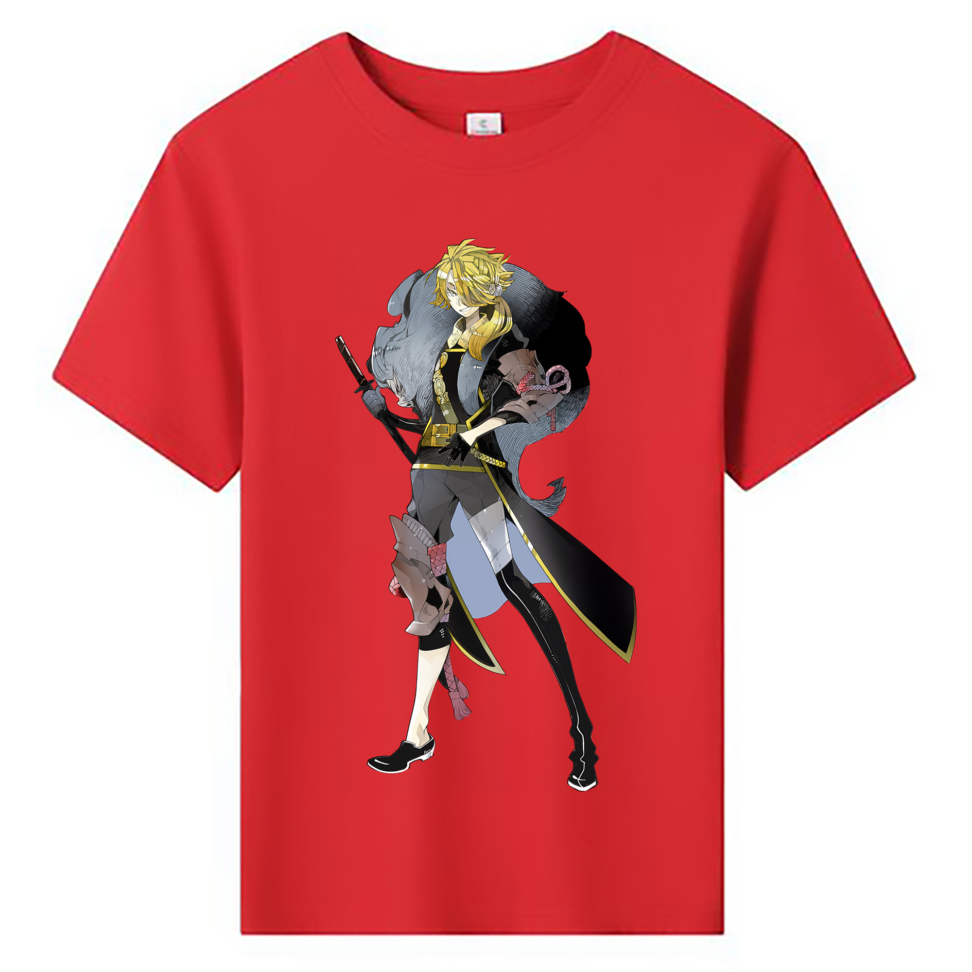（画像用） 刀剣乱舞 Touken Ranbu 綿100％キッズTシャツ（フロントプリント）