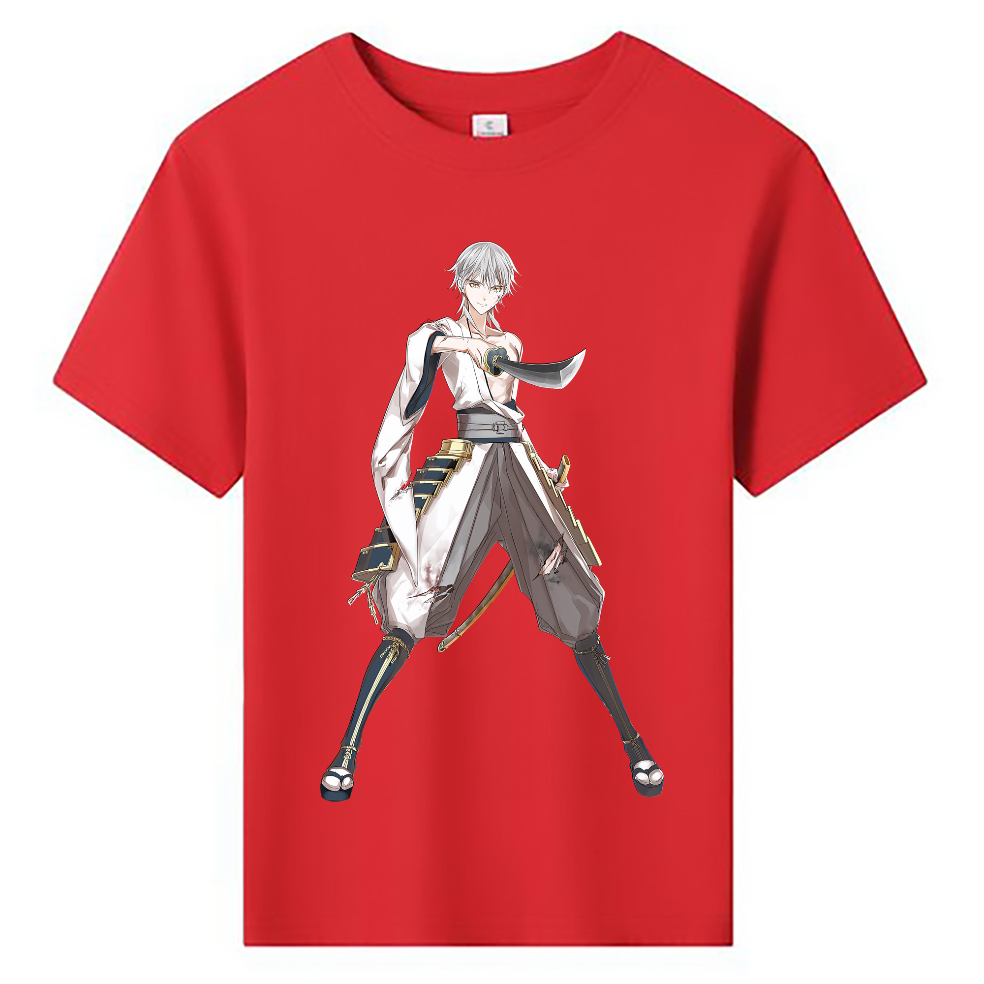 （画像用） 刀剣乱舞 Touken Ranbu 綿100％キッズTシャツ（フロントプリント）