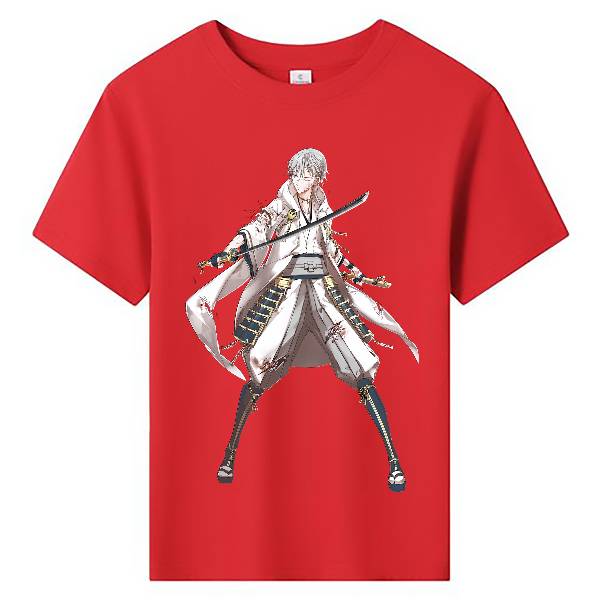 （画像用） 刀剣乱舞 Touken Ranbu 綿100％キッズTシャツ（フロントプリント）
