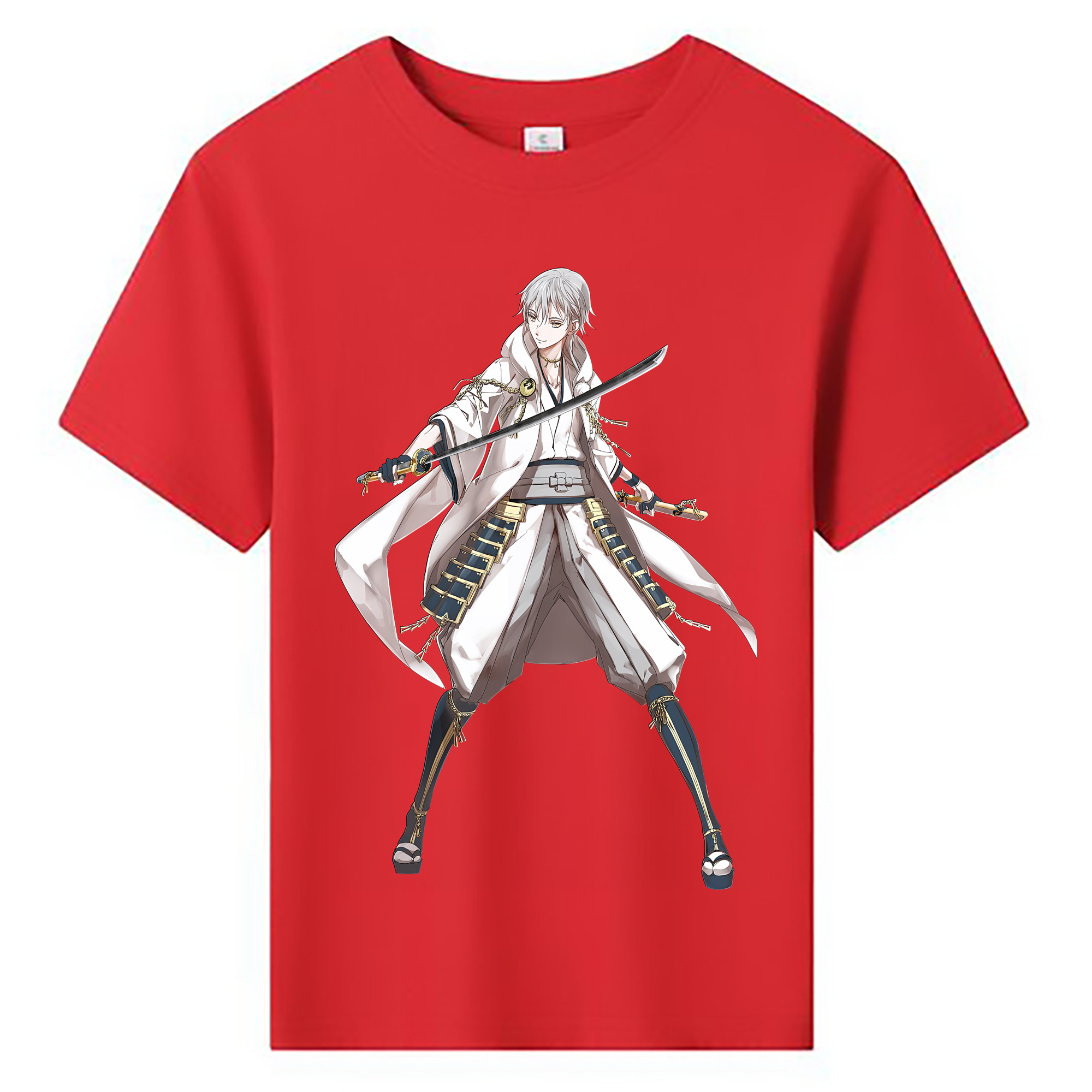 （画像用） 刀剣乱舞 Touken Ranbu 綿100％キッズTシャツ（フロントプリント）