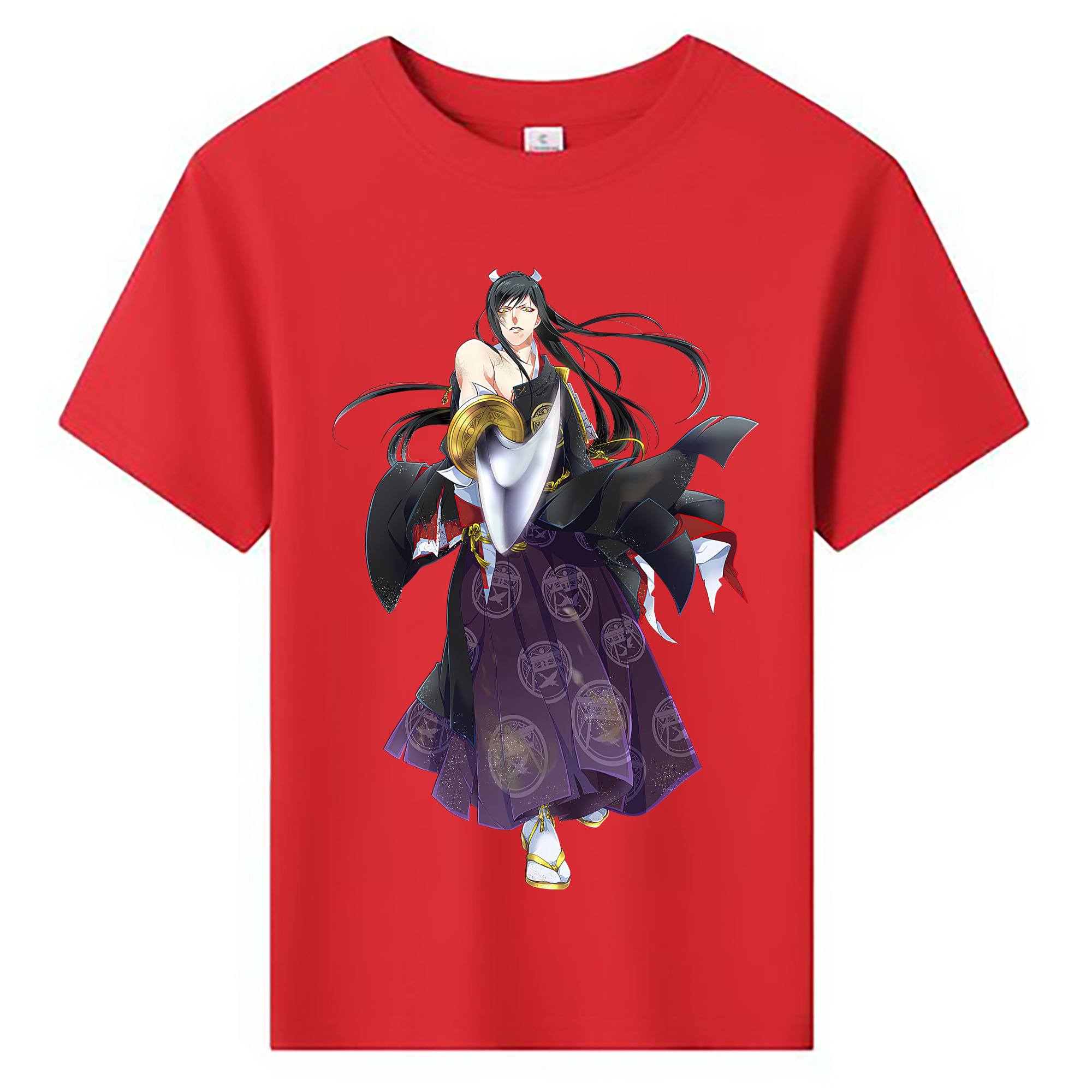 （画像用） 刀剣乱舞 Touken Ranbu 綿100％キッズTシャツ（フロントプリント）