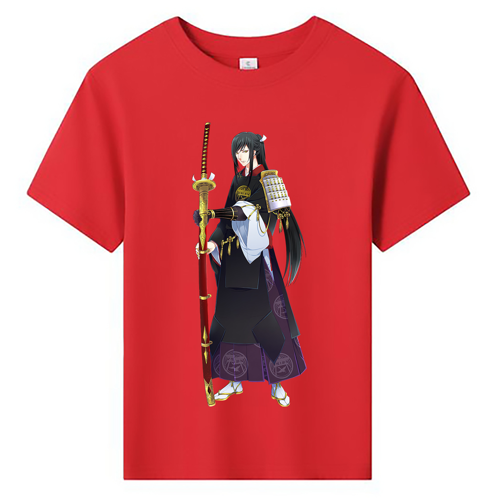 （画像用） 刀剣乱舞 Touken Ranbu 綿100％キッズTシャツ（フロントプリント）