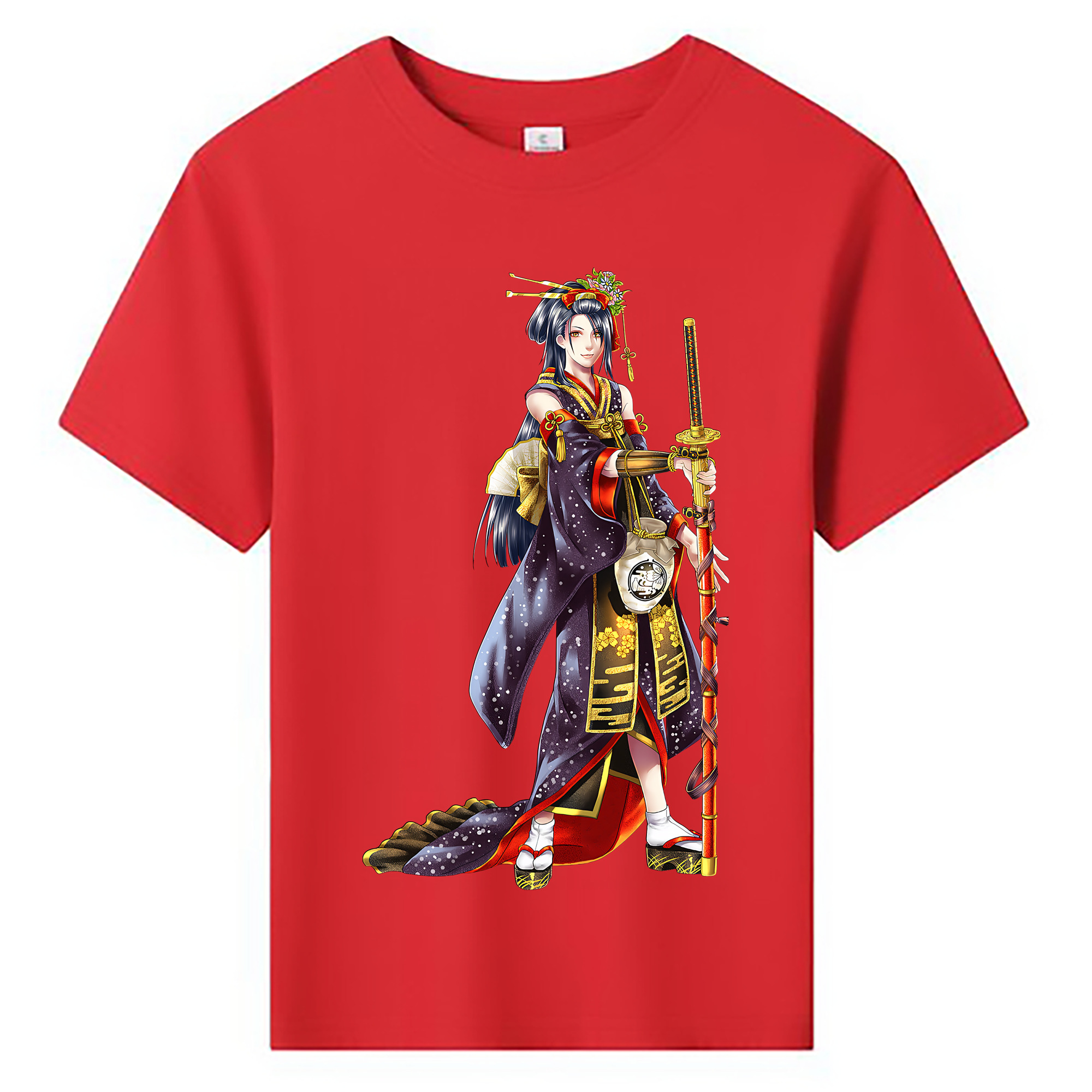 （画像用） 刀剣乱舞 Touken Ranbu 綿100％キッズTシャツ（フロントプリント）