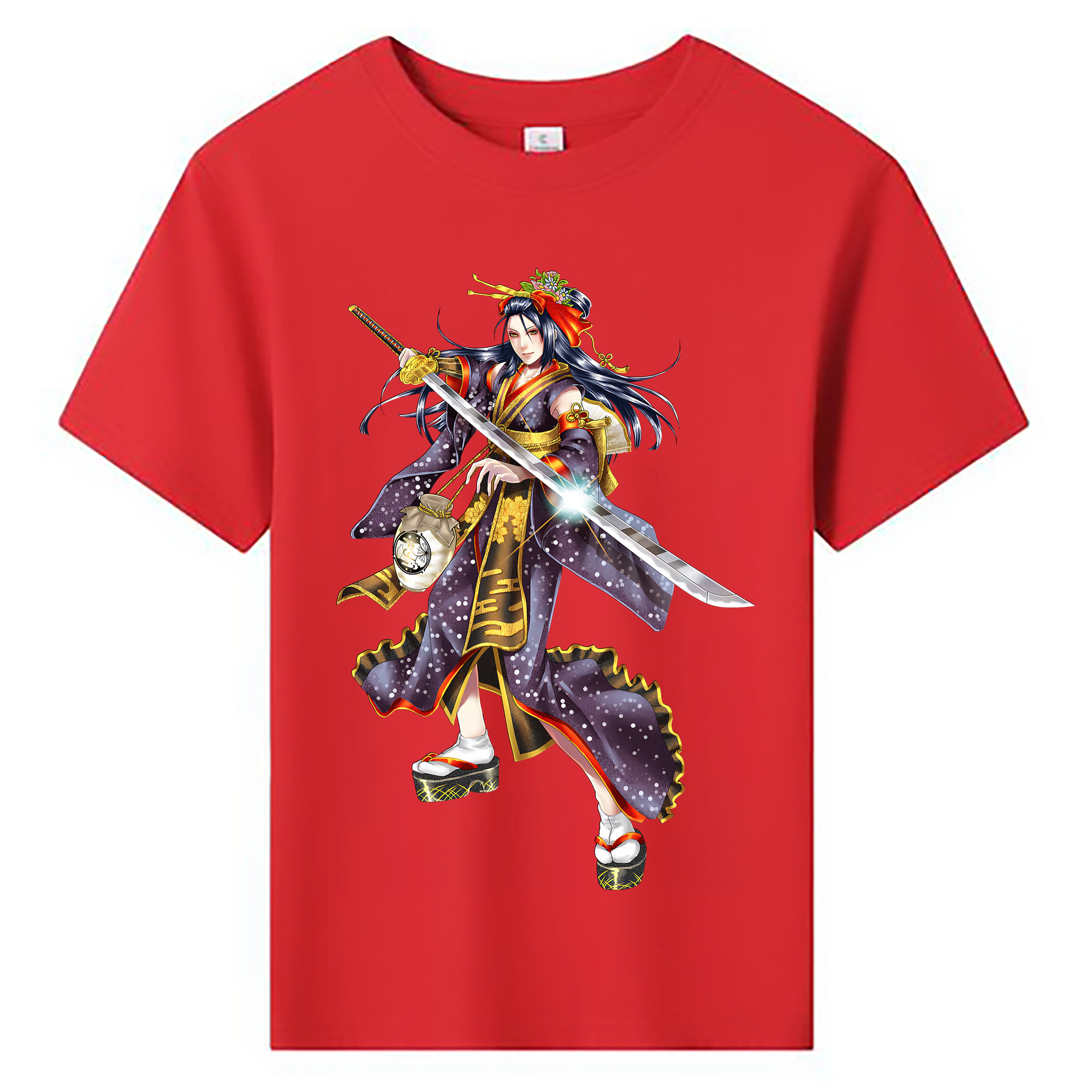 （画像用） 刀剣乱舞 Touken Ranbu 綿100％キッズTシャツ（フロントプリント）