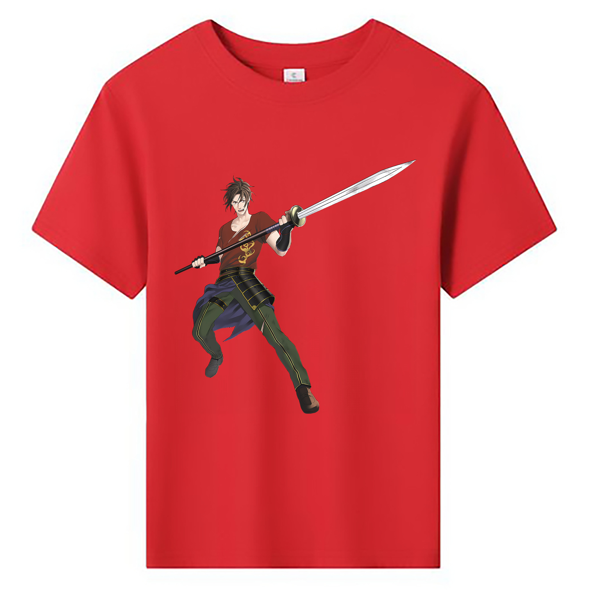 （画像用） 刀剣乱舞 Touken Ranbu 綿100％キッズTシャツ（フロントプリント）