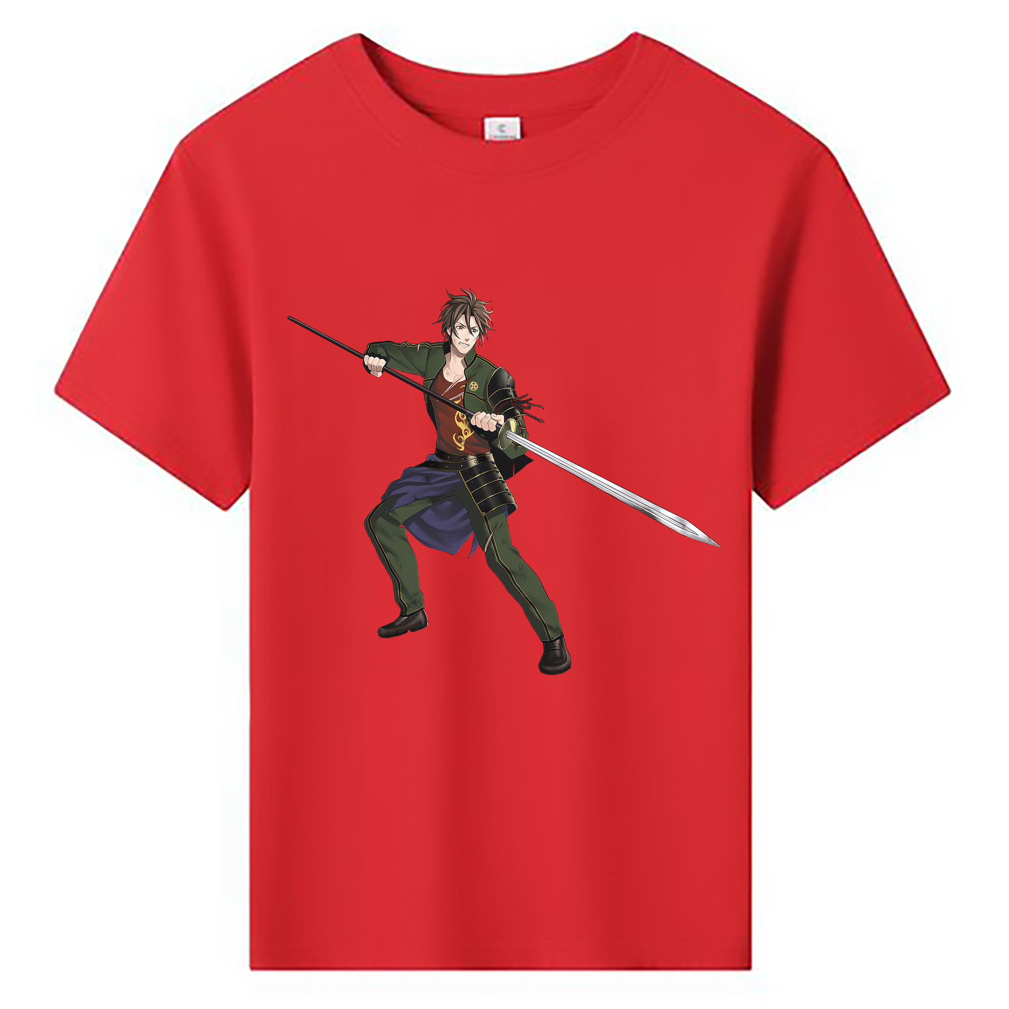 （画像用） 刀剣乱舞 Touken Ranbu 綿100％キッズTシャツ（フロントプリント）