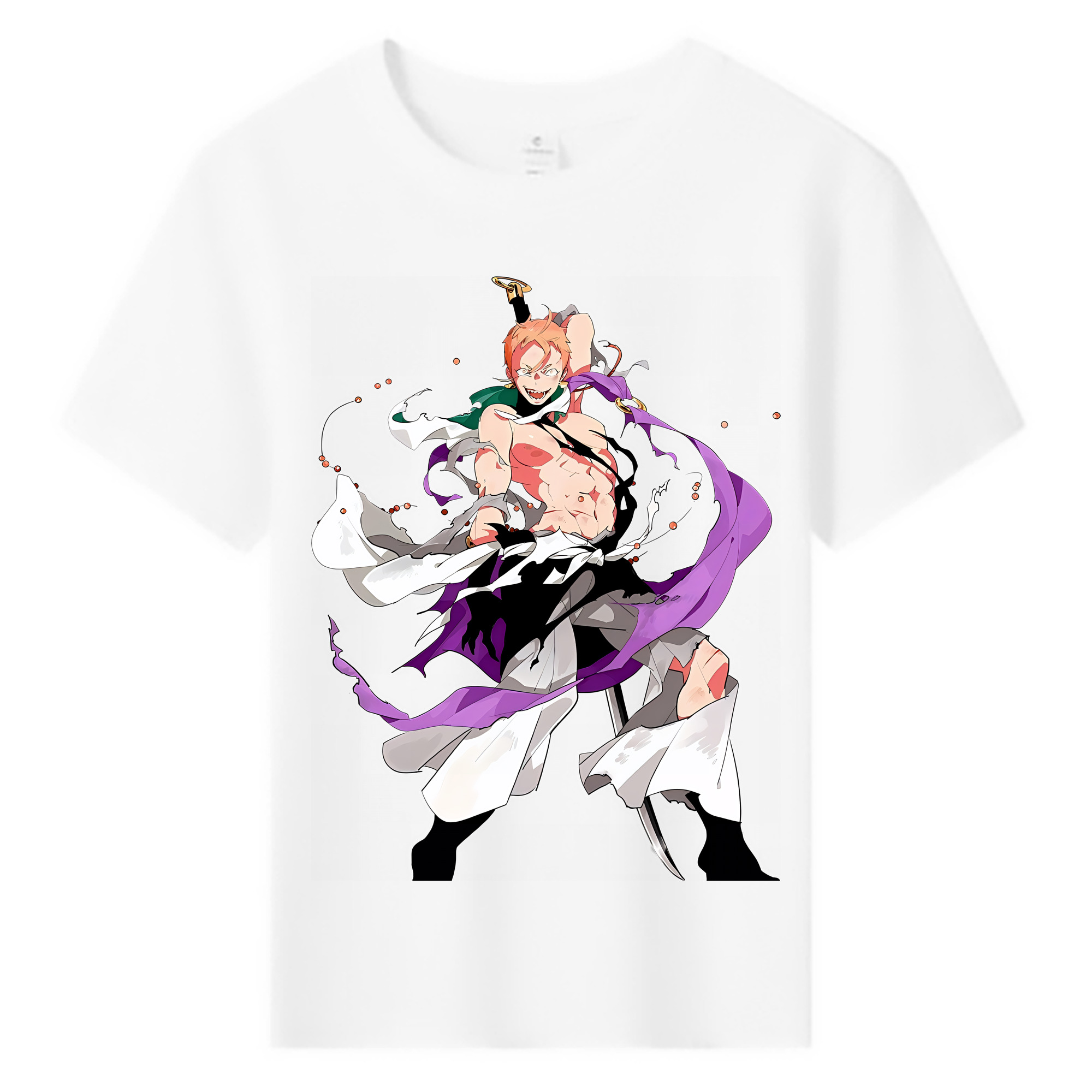 （画像用） 刀剣乱舞 Touken Ranbu 綿100％キッズTシャツ（フロントプリント）