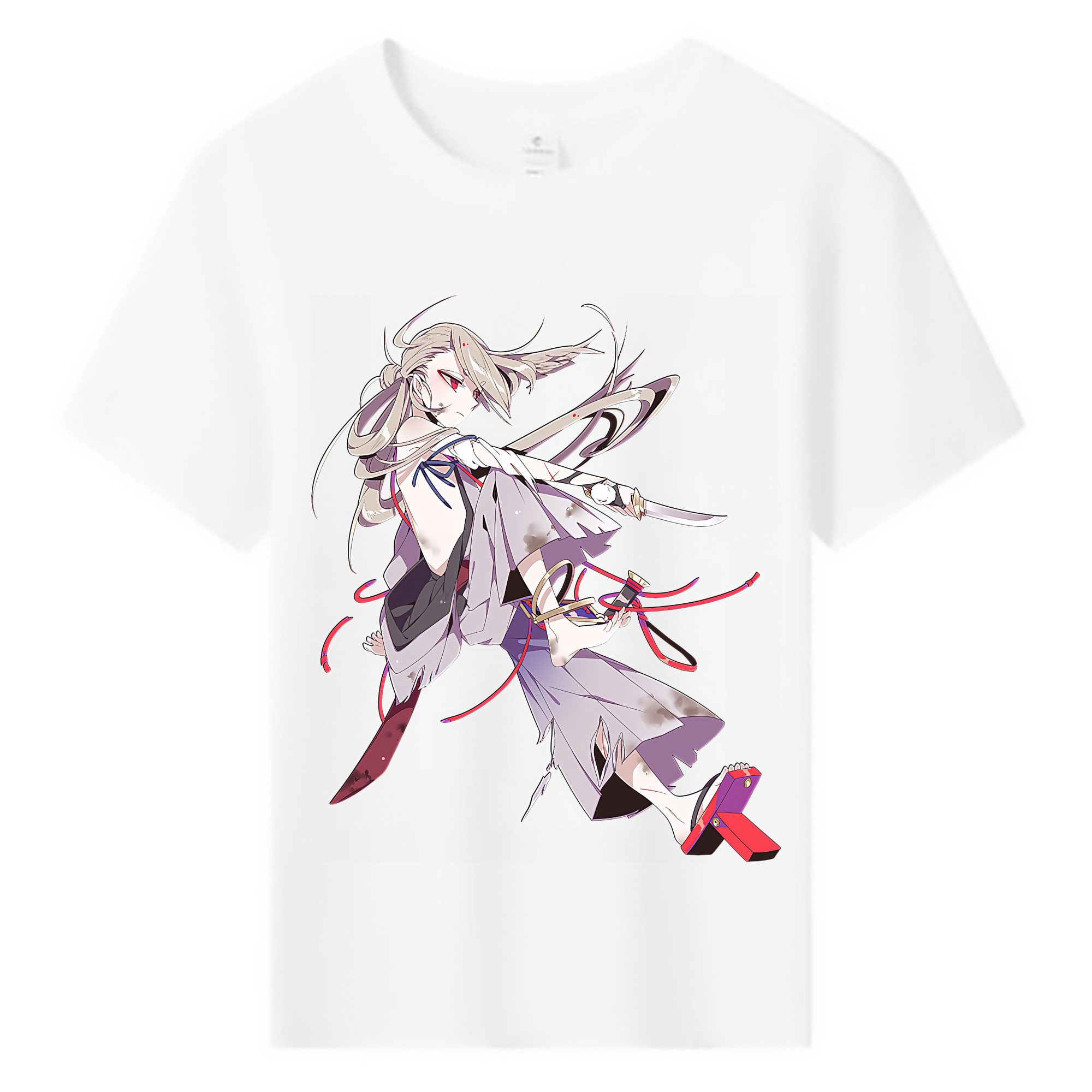 （画像用） 刀剣乱舞 Touken Ranbu 綿100％キッズTシャツ（フロントプリント）