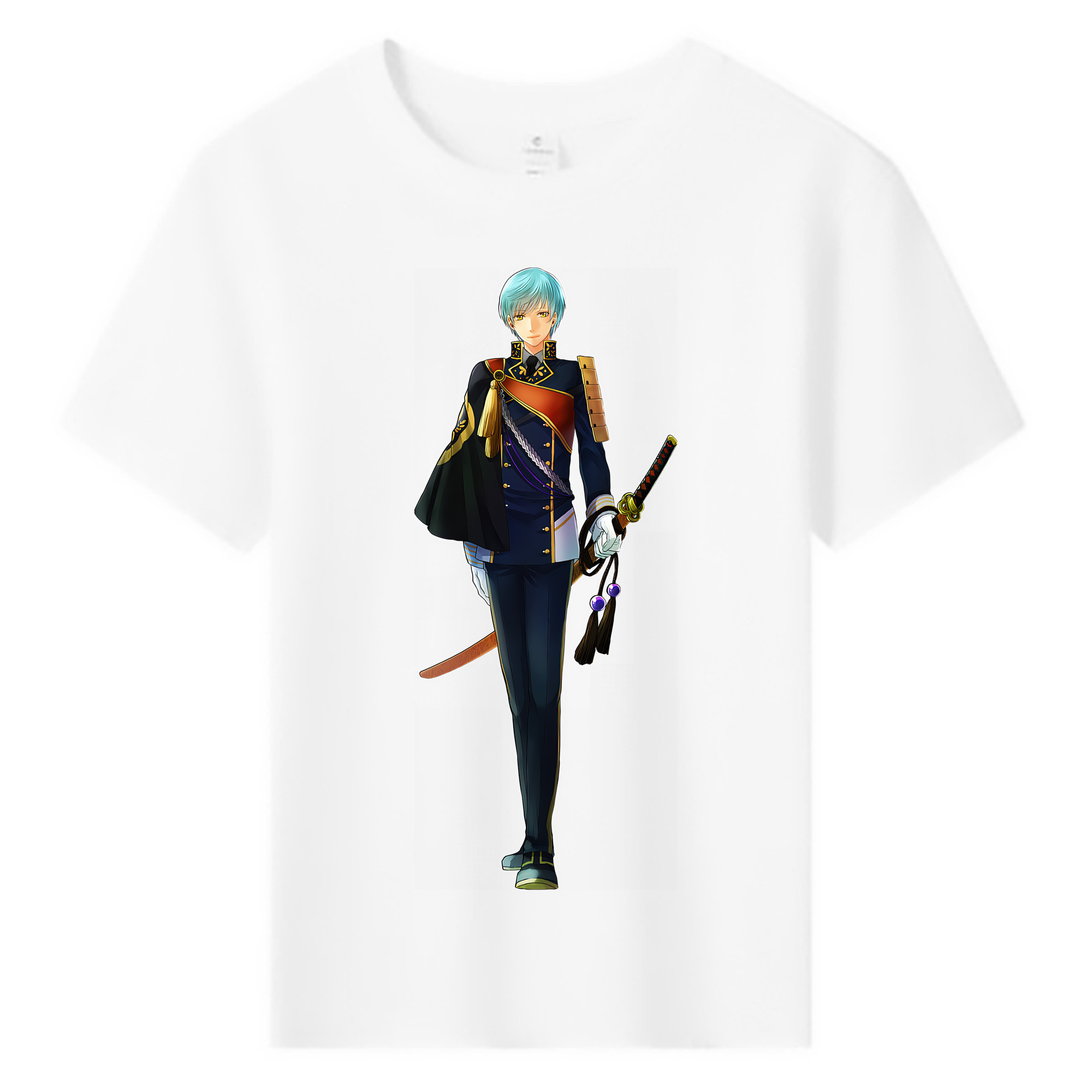 （画像用） 刀剣乱舞 Touken Ranbu 綿100％キッズTシャツ（フロントプリント）