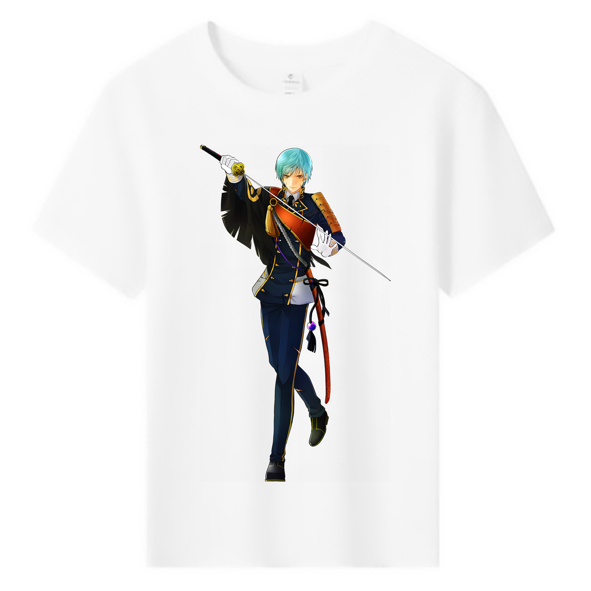 （画像用） 刀剣乱舞 Touken Ranbu 綿100％キッズTシャツ（フロントプリント）