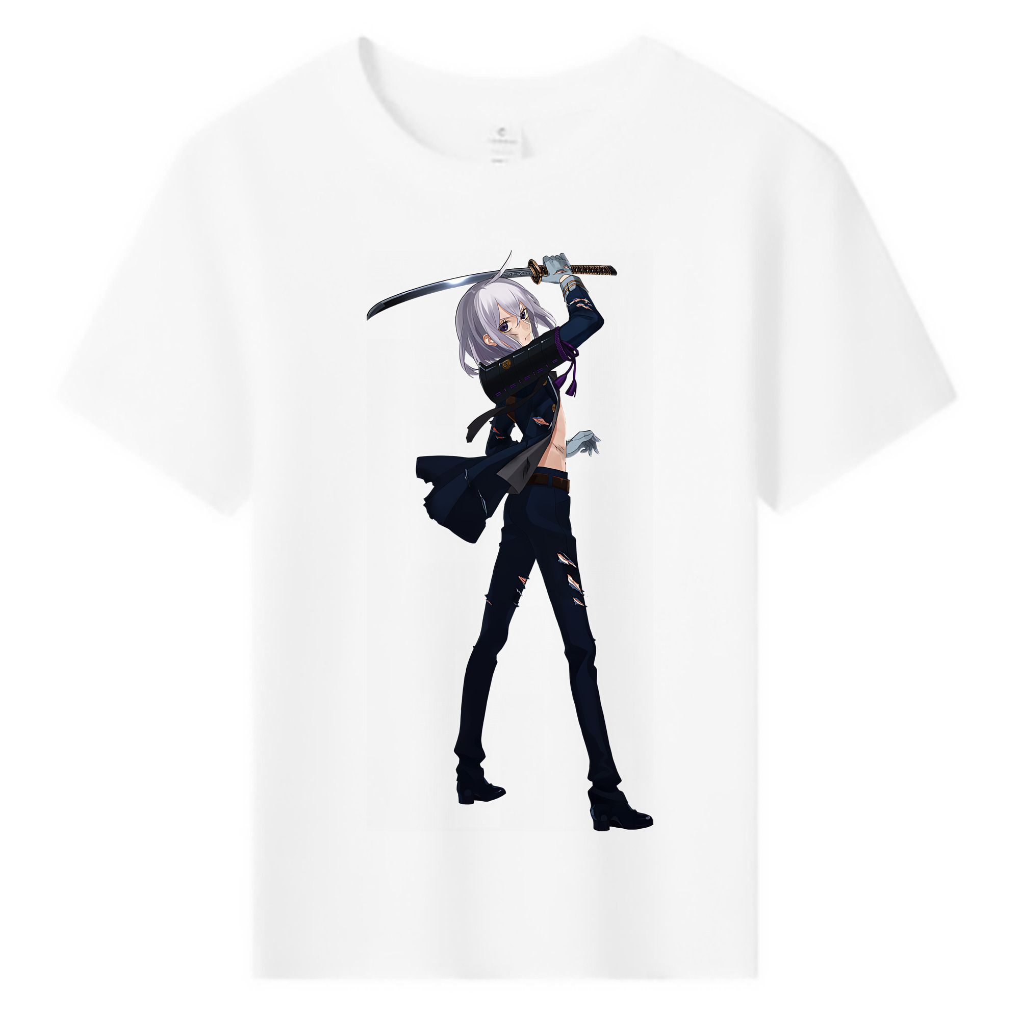 （画像用） 刀剣乱舞 Touken Ranbu 綿100％キッズTシャツ（フロントプリント）