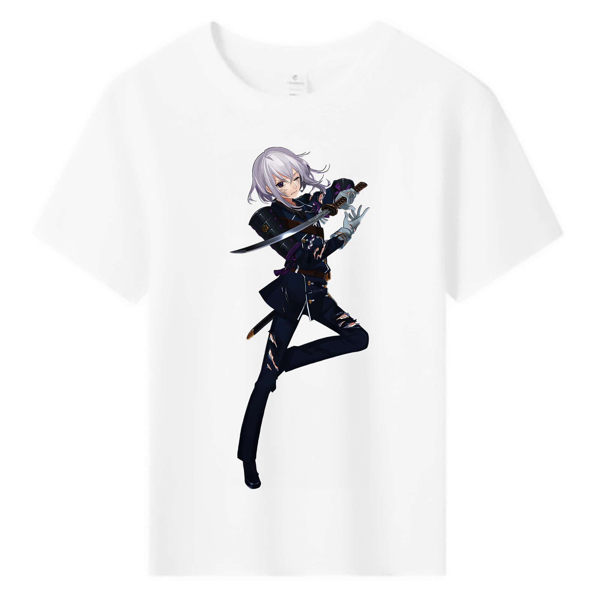 （画像用） 刀剣乱舞 Touken Ranbu 綿100％キッズTシャツ（フロントプリント）