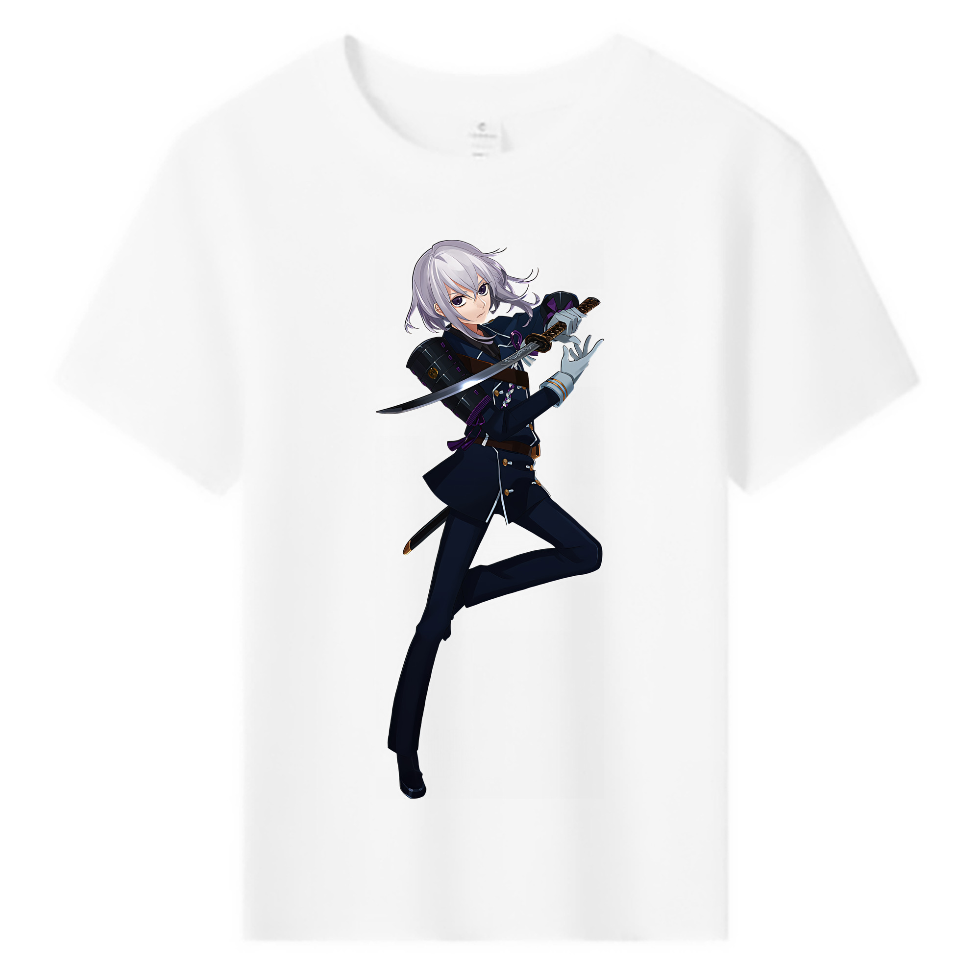 （画像用） 刀剣乱舞 Touken Ranbu 綿100％キッズTシャツ（フロントプリント）