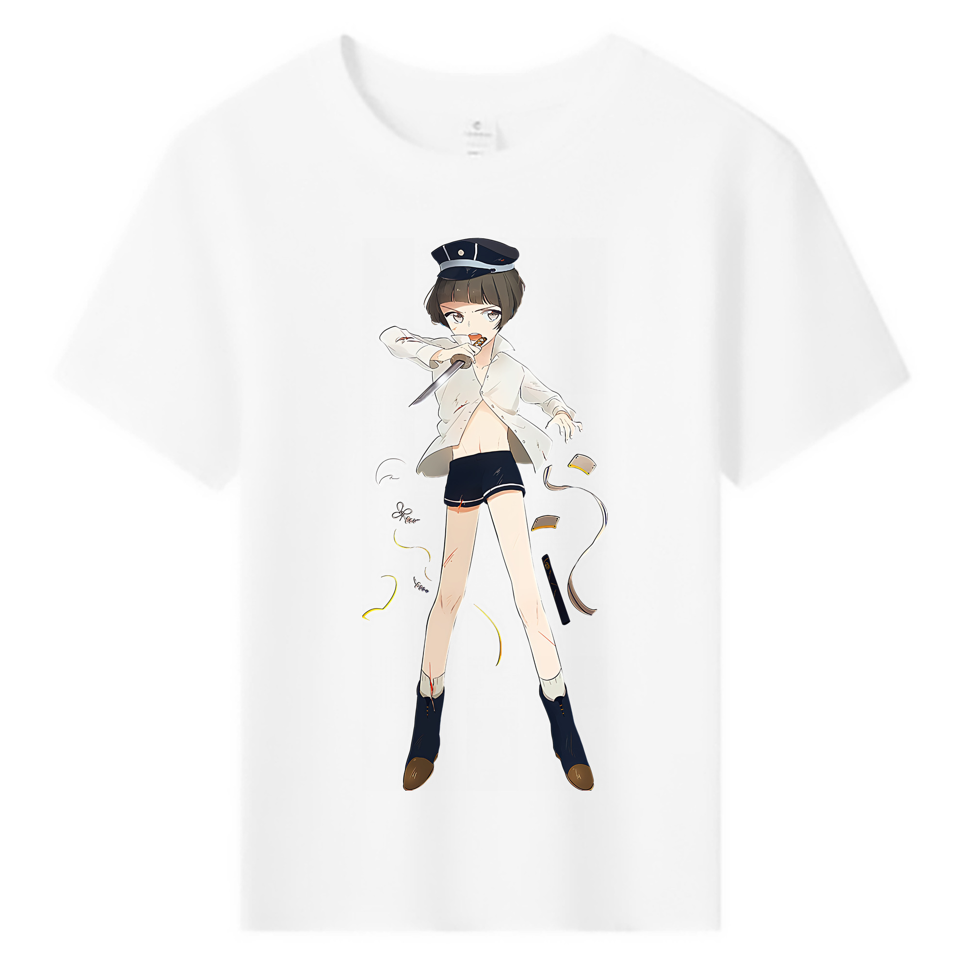 （画像用） 刀剣乱舞 Touken Ranbu 綿100％キッズTシャツ（フロントプリント）