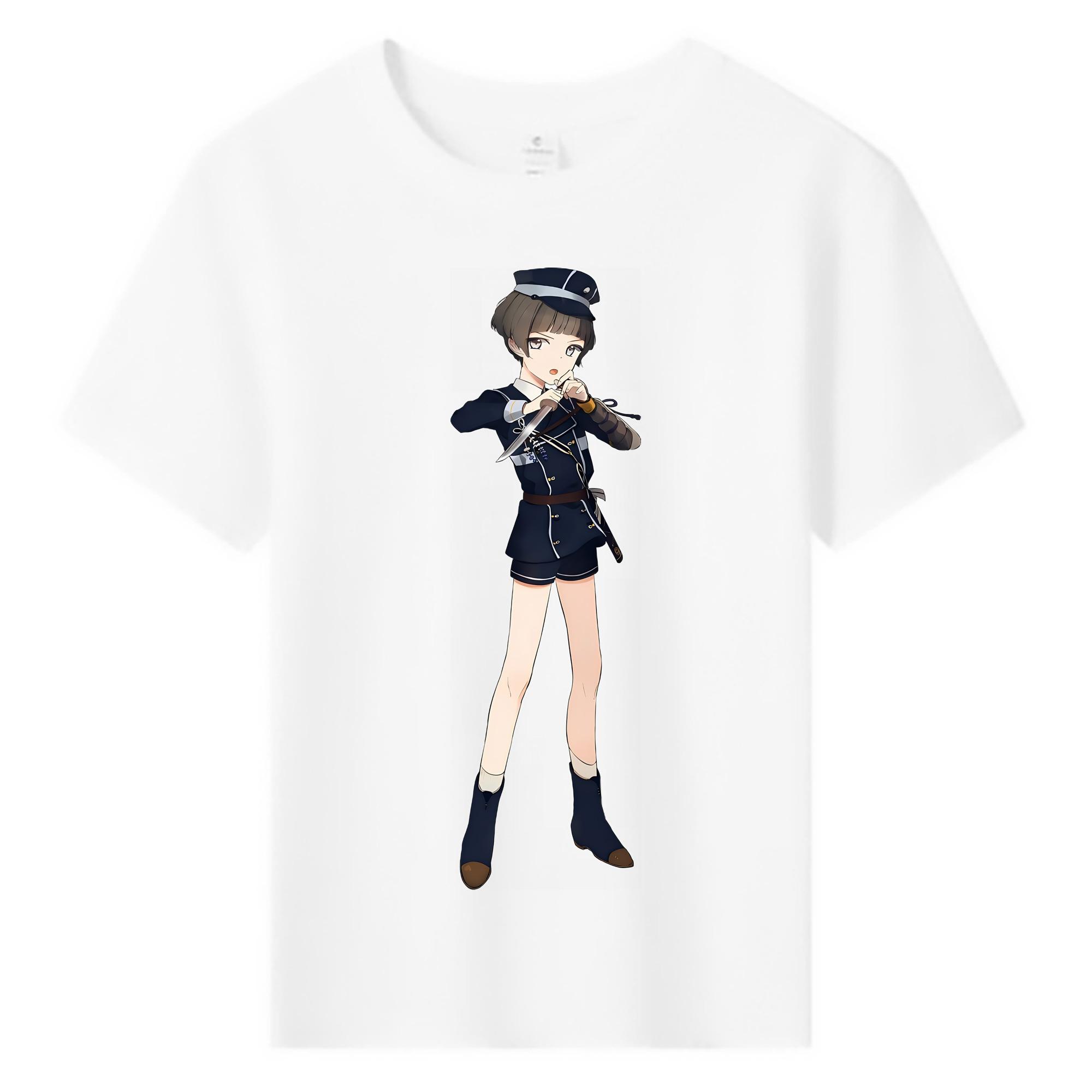 （画像用） 刀剣乱舞 Touken Ranbu 綿100％キッズTシャツ（フロントプリント）