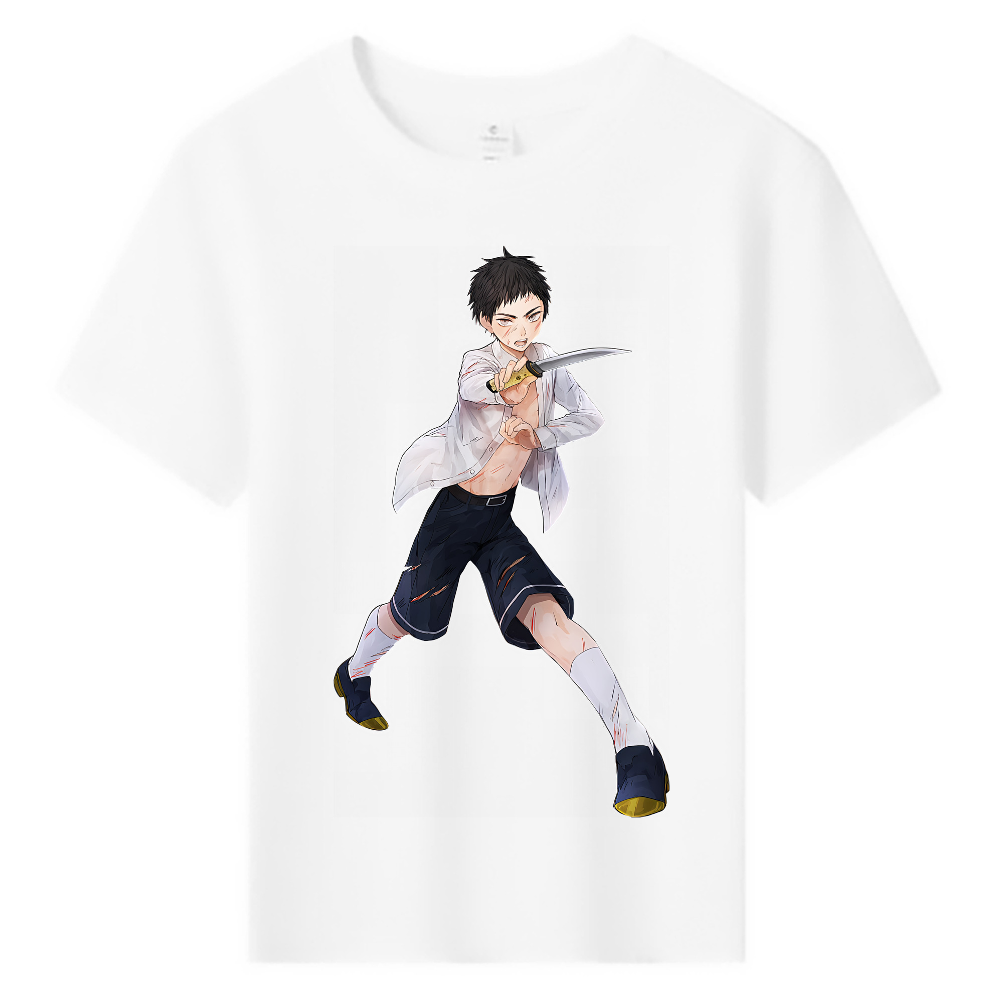 （画像用） 刀剣乱舞 Touken Ranbu 綿100％キッズTシャツ（フロントプリント）