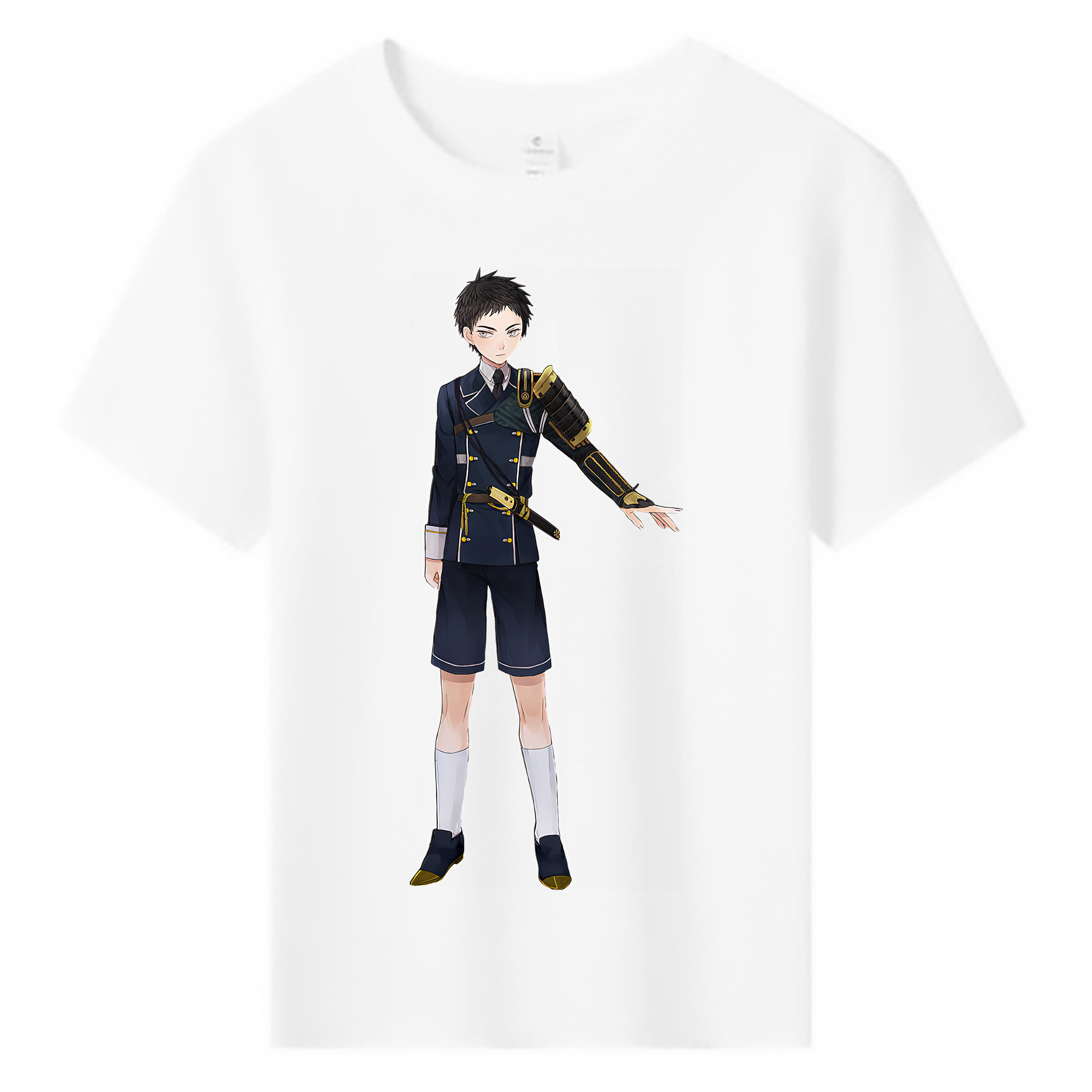 （画像用） 刀剣乱舞 Touken Ranbu 綿100％キッズTシャツ（フロントプリント）