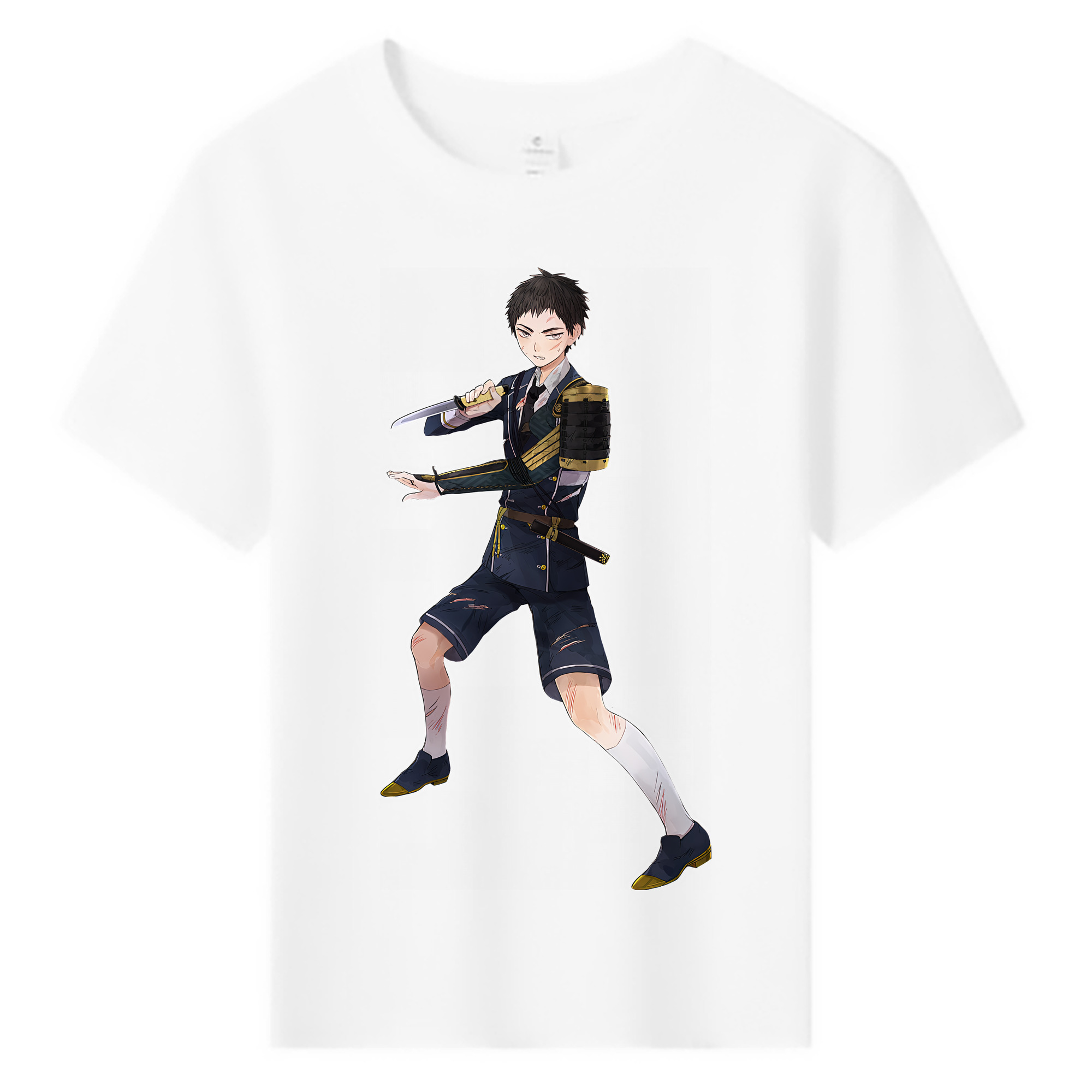 （画像用） 刀剣乱舞 Touken Ranbu 綿100％キッズTシャツ（フロントプリント）