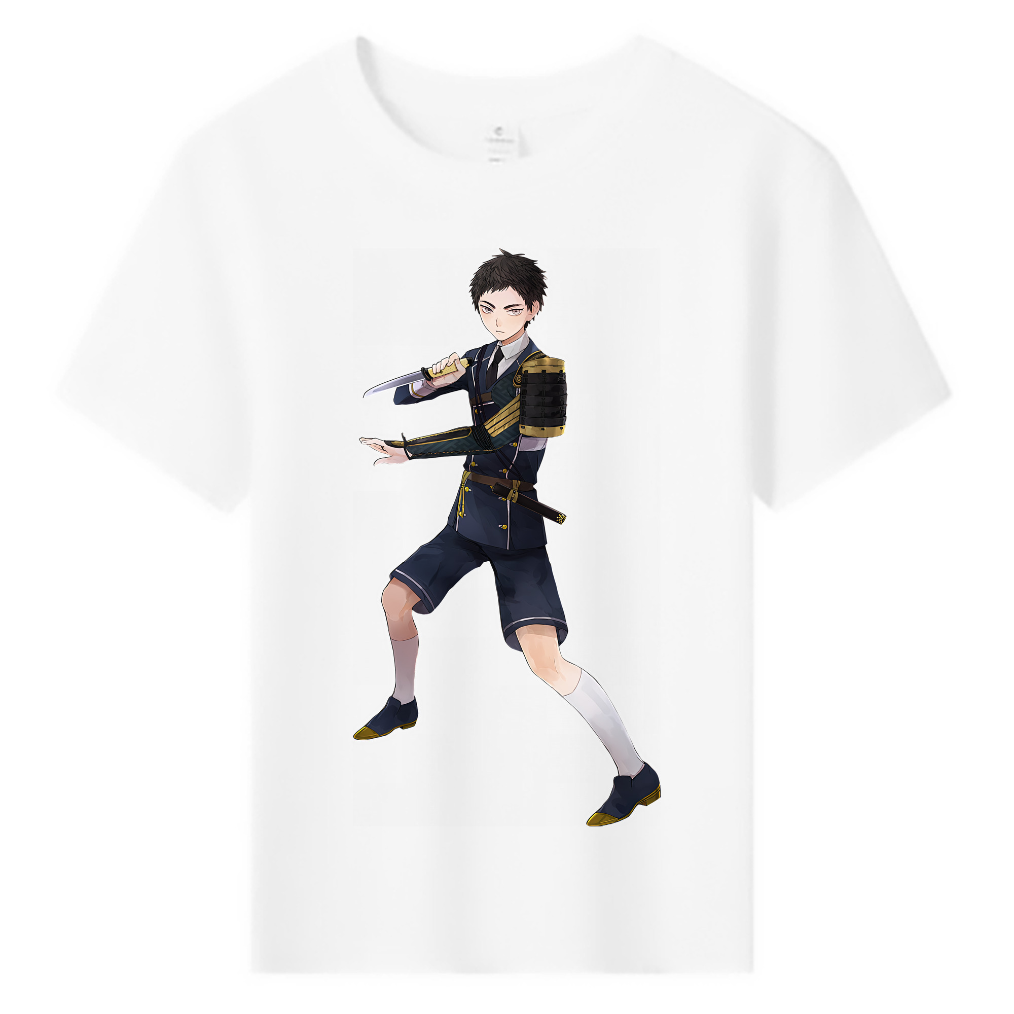（画像用） 刀剣乱舞 Touken Ranbu 綿100％キッズTシャツ（フロントプリント）