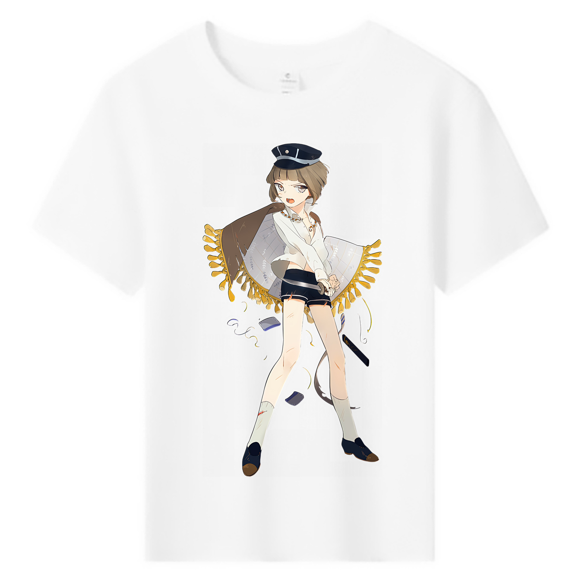 （画像用） 刀剣乱舞 Touken Ranbu 綿100％キッズTシャツ（フロントプリント）