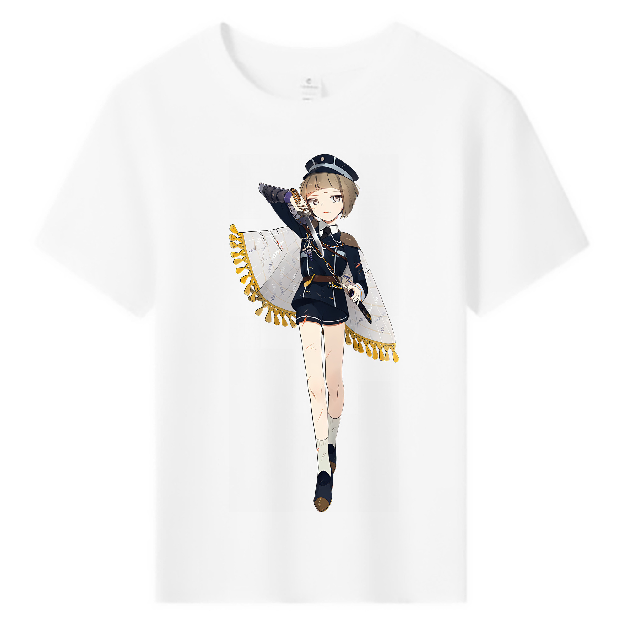 （画像用） 刀剣乱舞 Touken Ranbu 綿100％キッズTシャツ（フロントプリント）