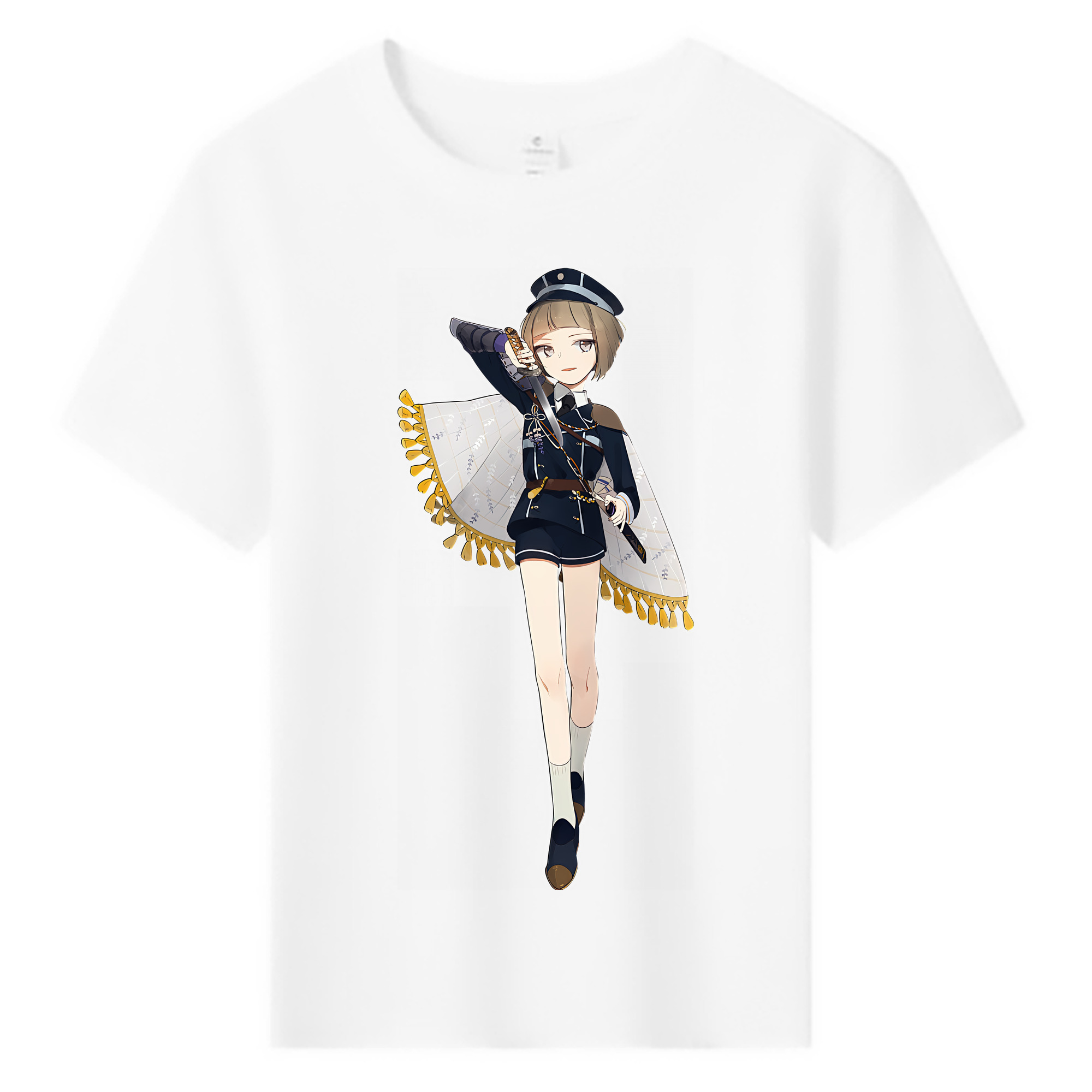 （画像用） 刀剣乱舞 Touken Ranbu 綿100％キッズTシャツ（フロントプリント）